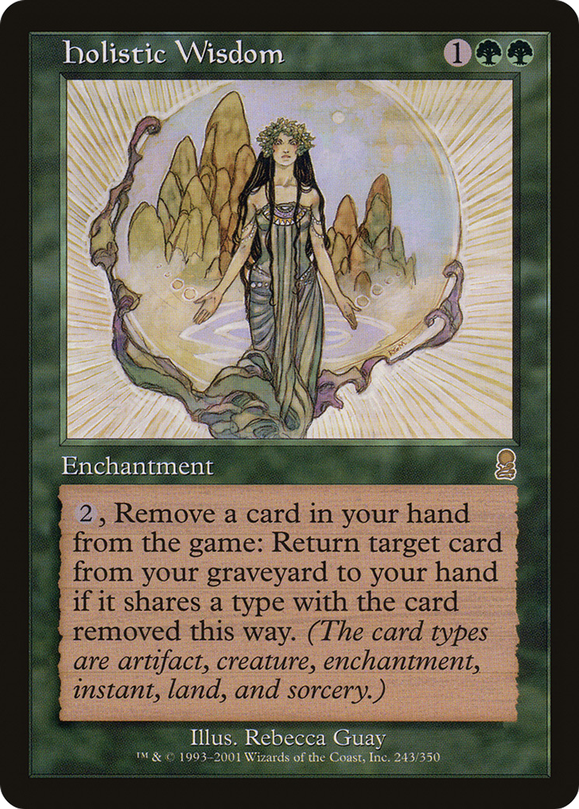 Holistic Wisdom — Odyssey — Magic: The Gathering
