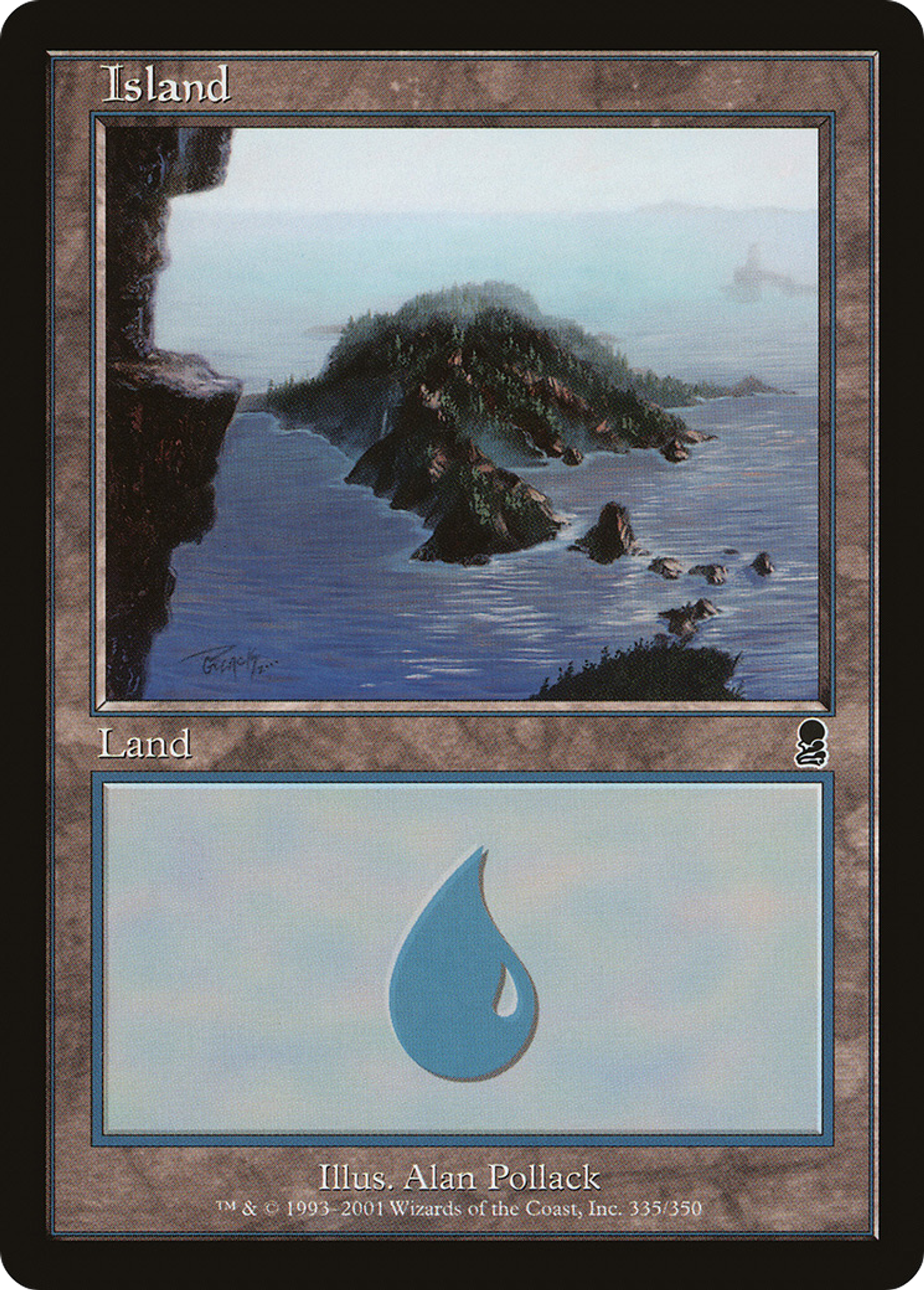 Island — Odyssey — Magic: The Gathering