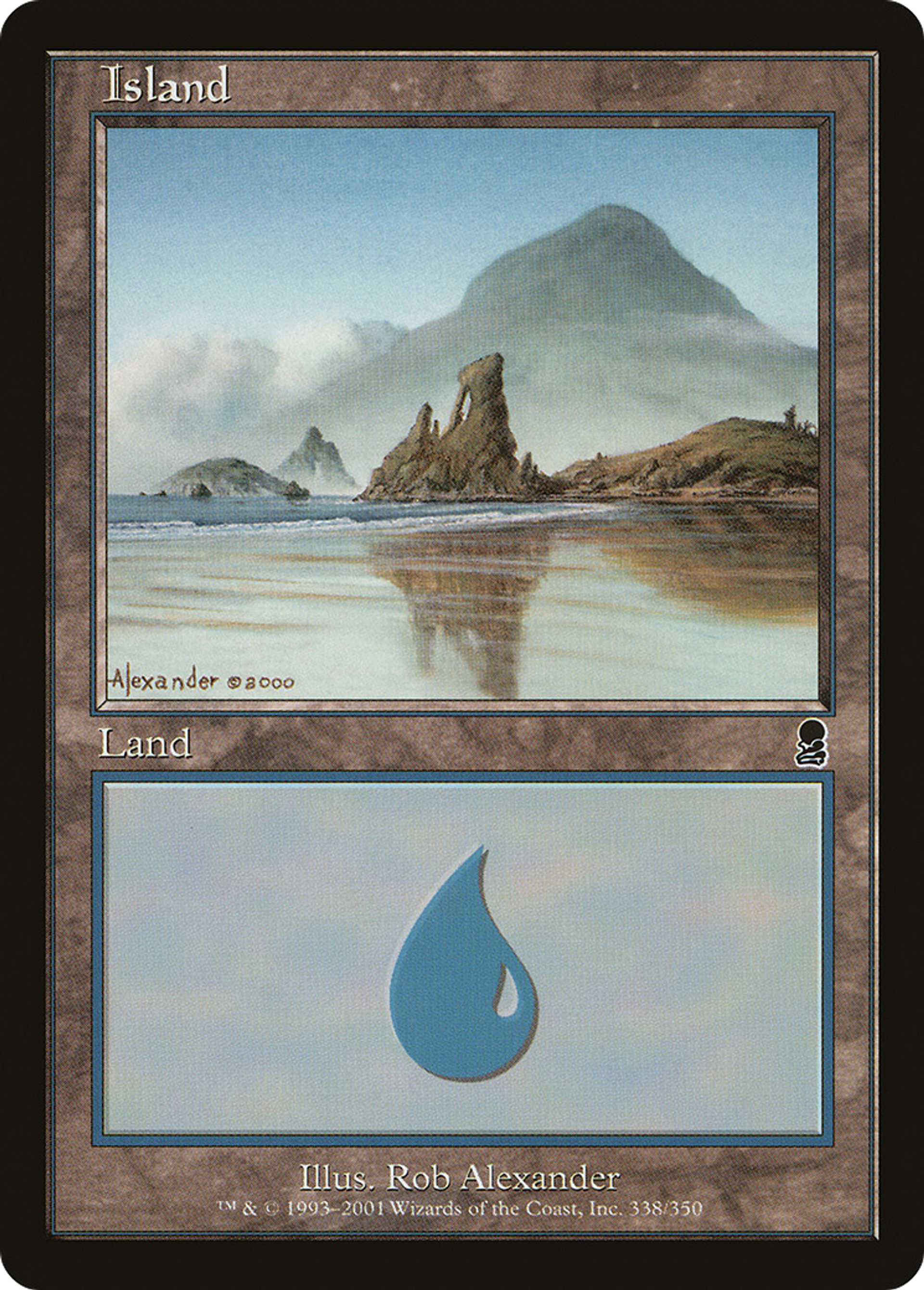 Island — Odyssey — Magic: The Gathering