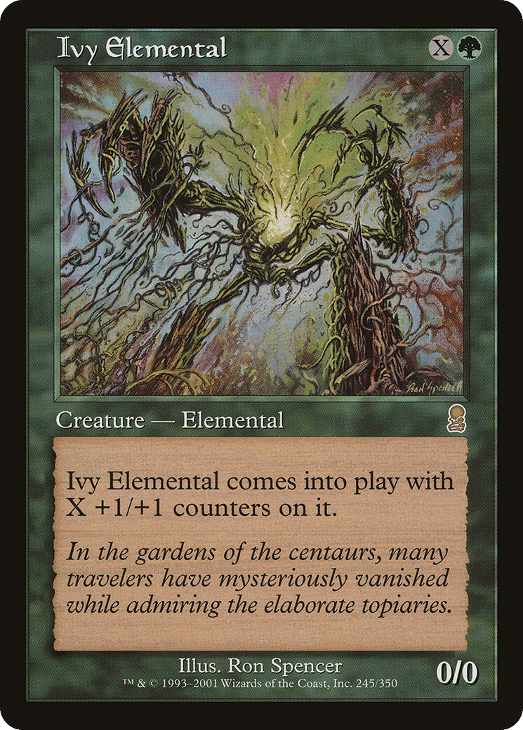 Ivy Elemental — Odyssey — Magic: The Gathering