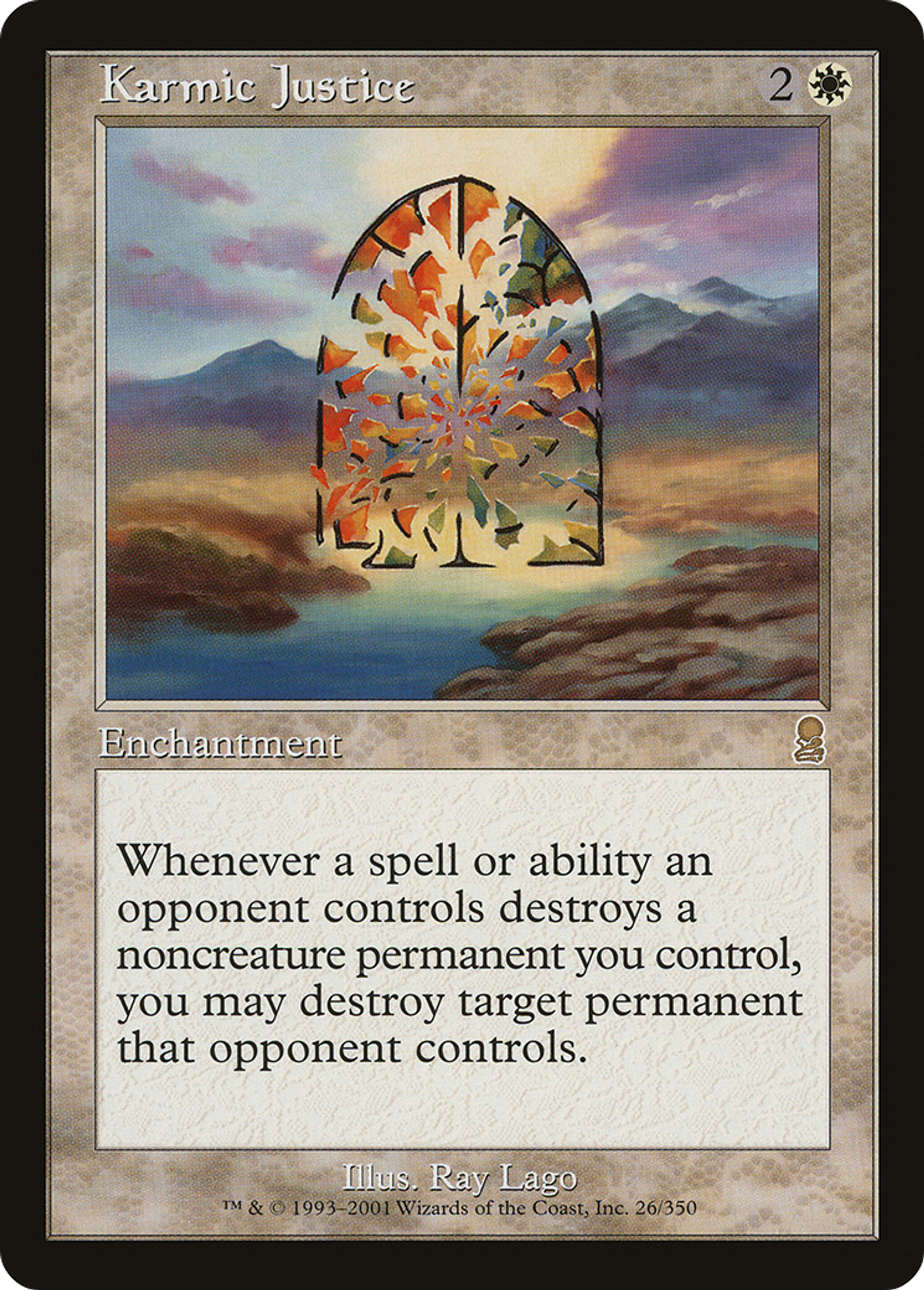 Karmic Justice — Odyssey — Magic: The Gathering