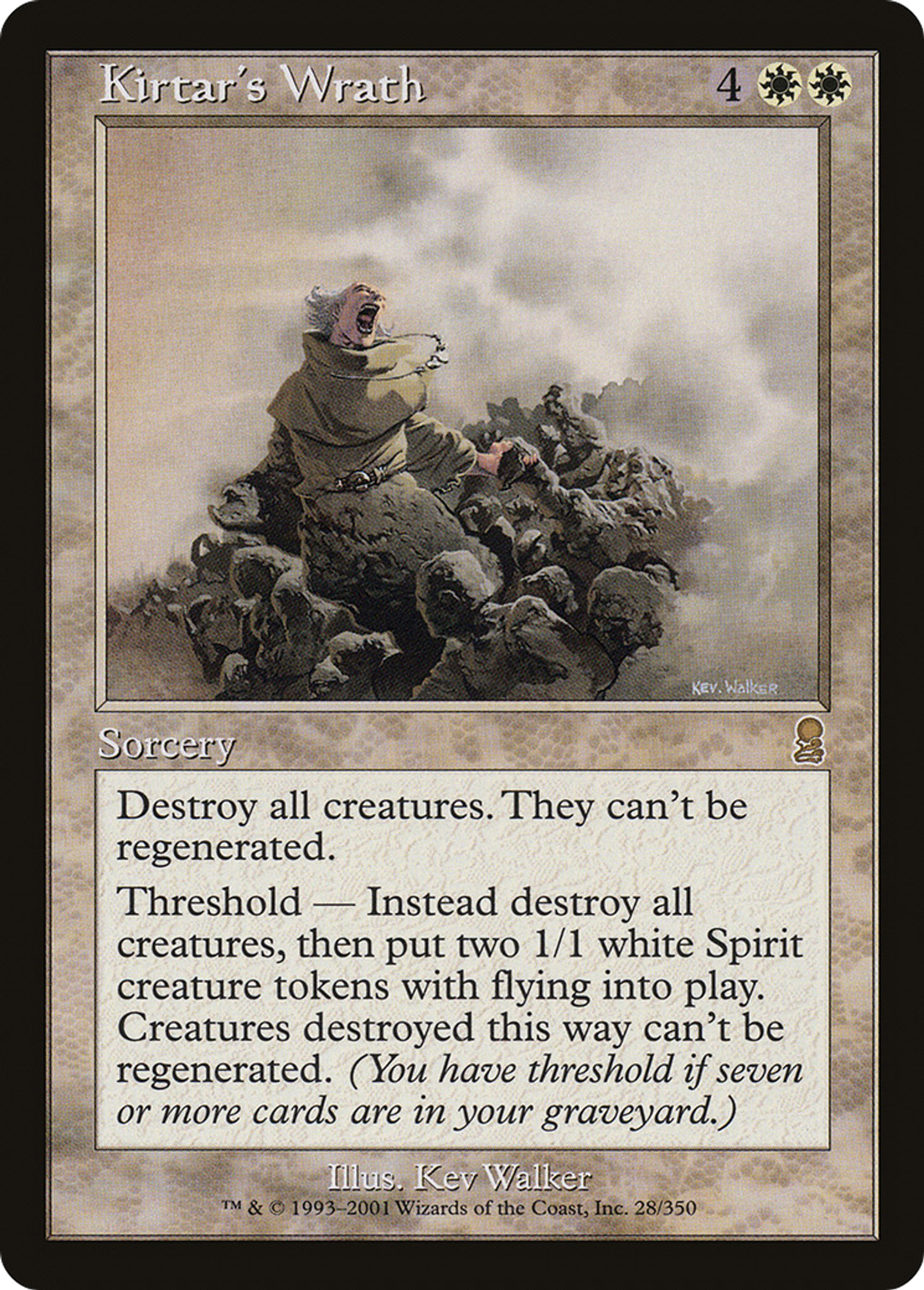 Kirtar's Wrath — Odyssey — Magic: The Gathering