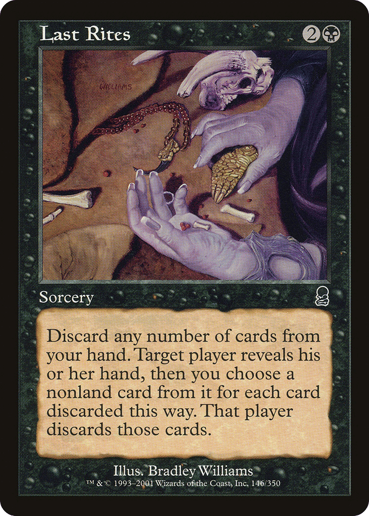 Last Rites — Odyssey — Magic: The Gathering