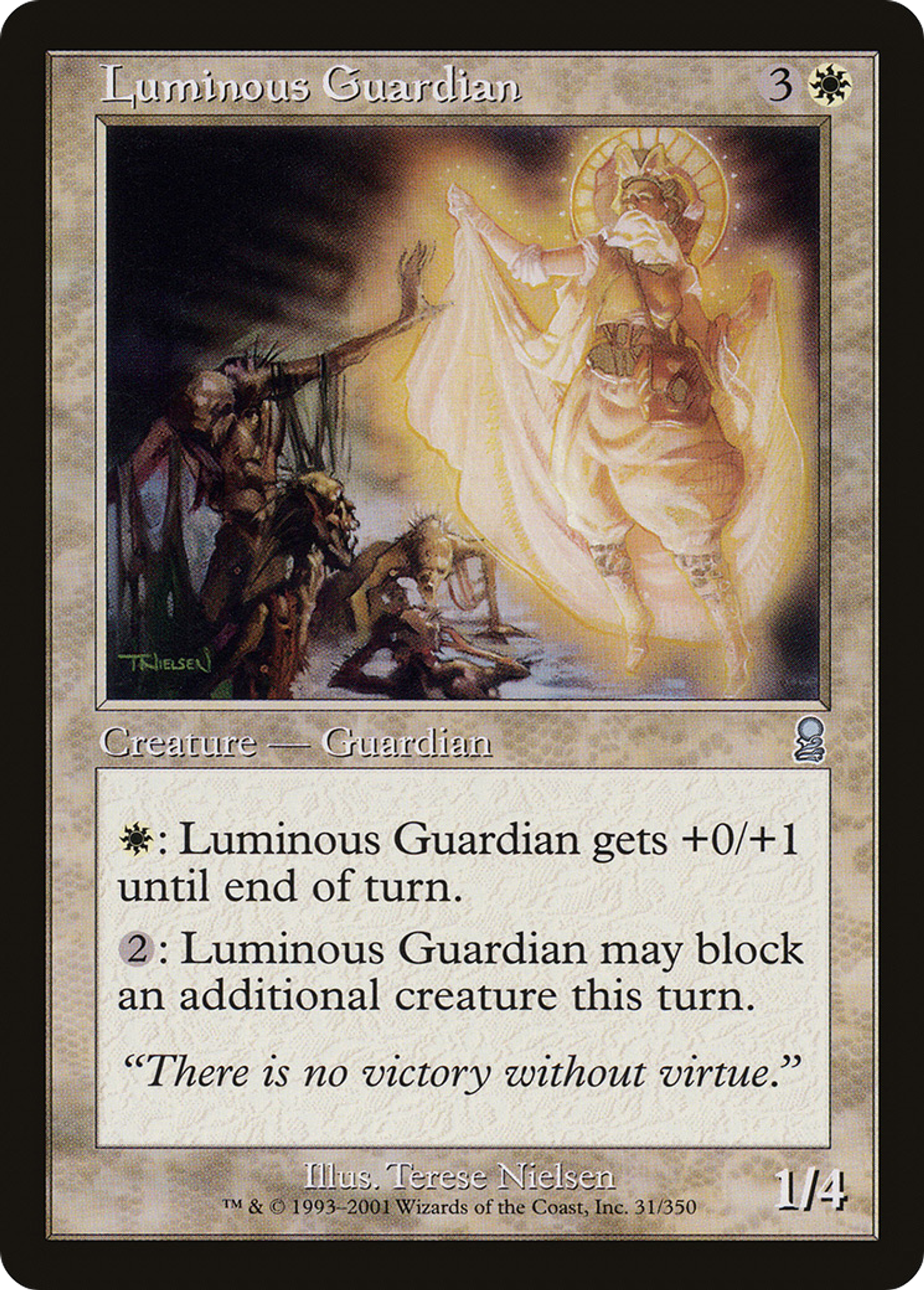 Luminous Guardian — Odyssey — Magic: The Gathering