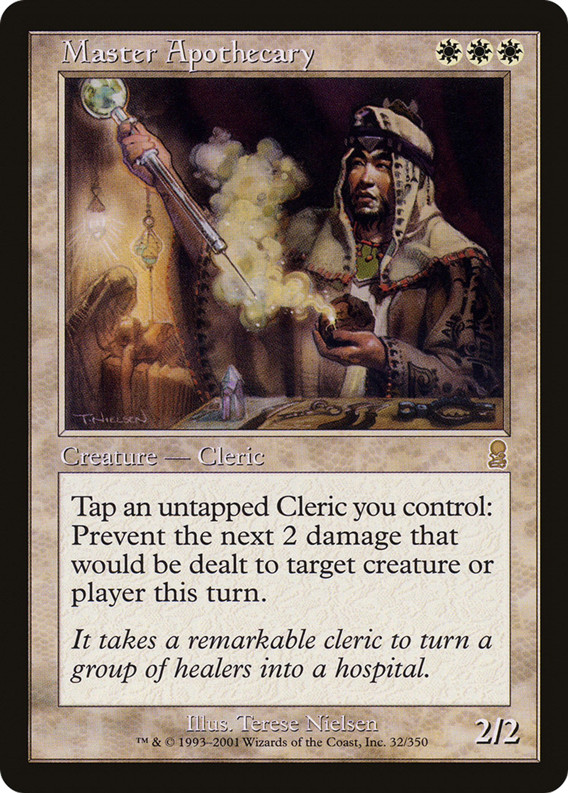 Master Apothecary — Odyssey — Magic: The Gathering