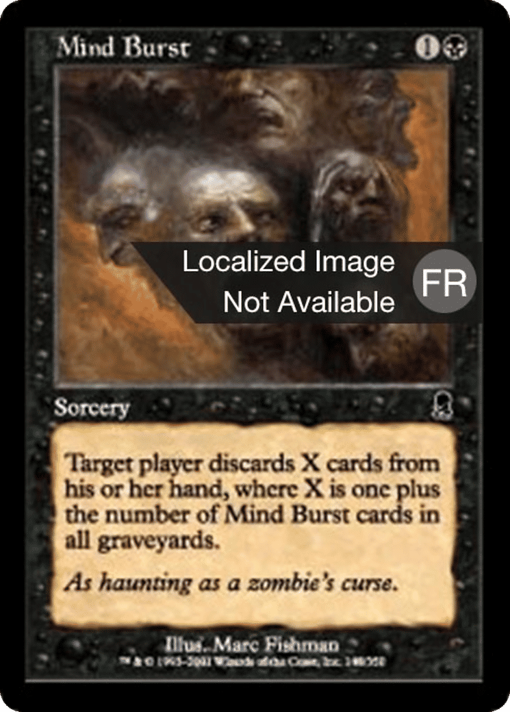 Explosion cérébrale — Odyssey — Magic: The Gathering
