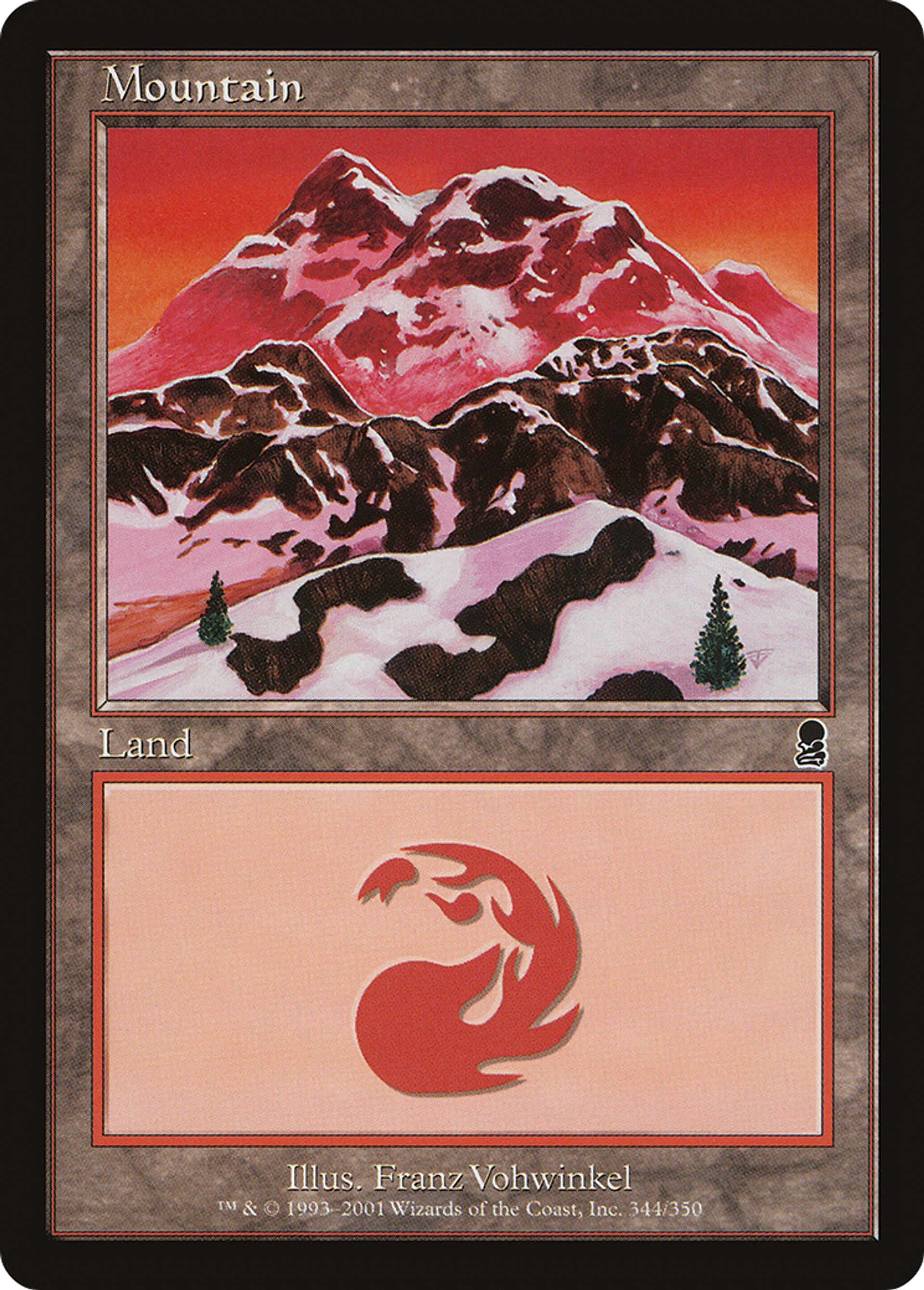 Mountain — Odyssey — Magic: The Gathering
