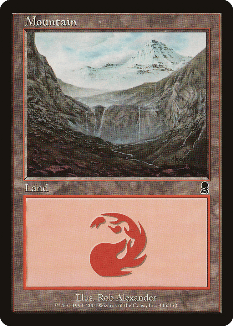 Mountain — Odyssey — Magic: The Gathering