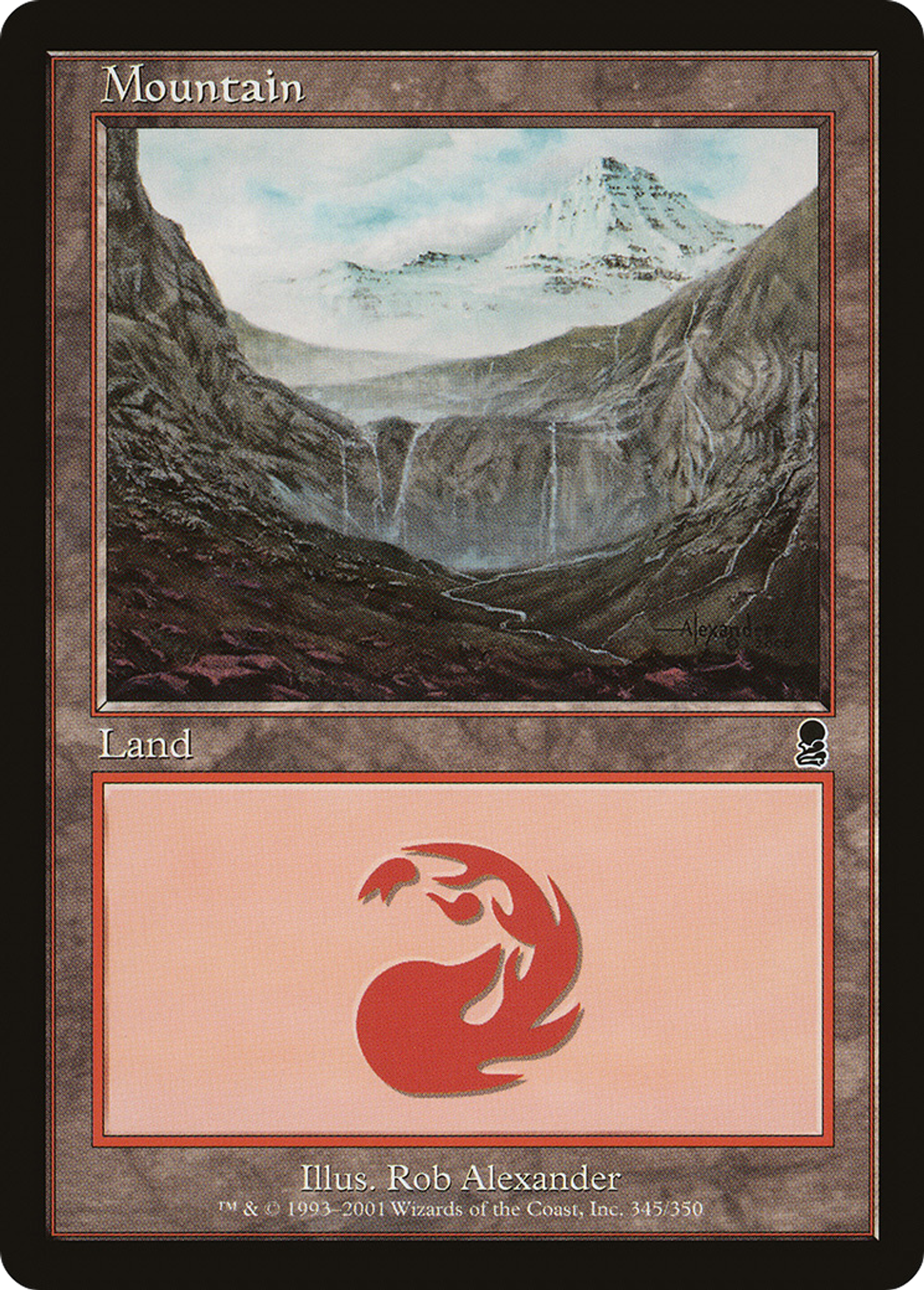 Mountain — Odyssey — Magic: The Gathering