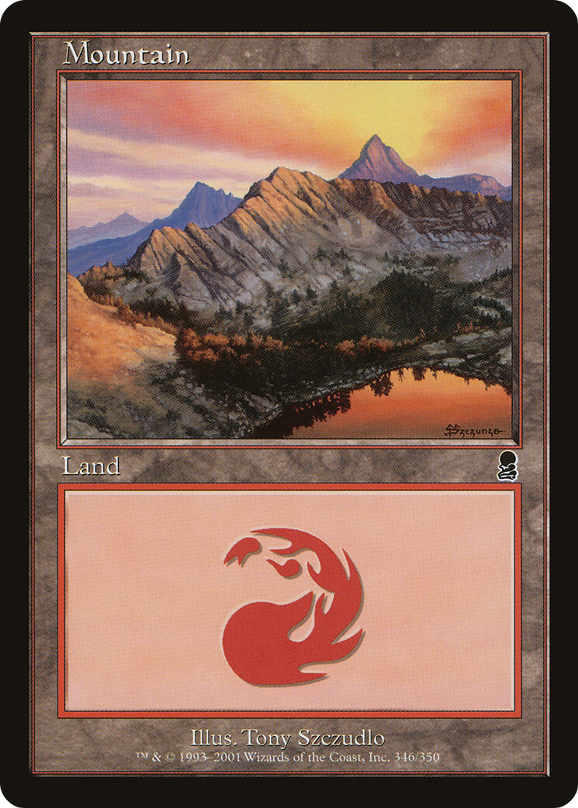 Mountain — Odyssey — Magic: The Gathering