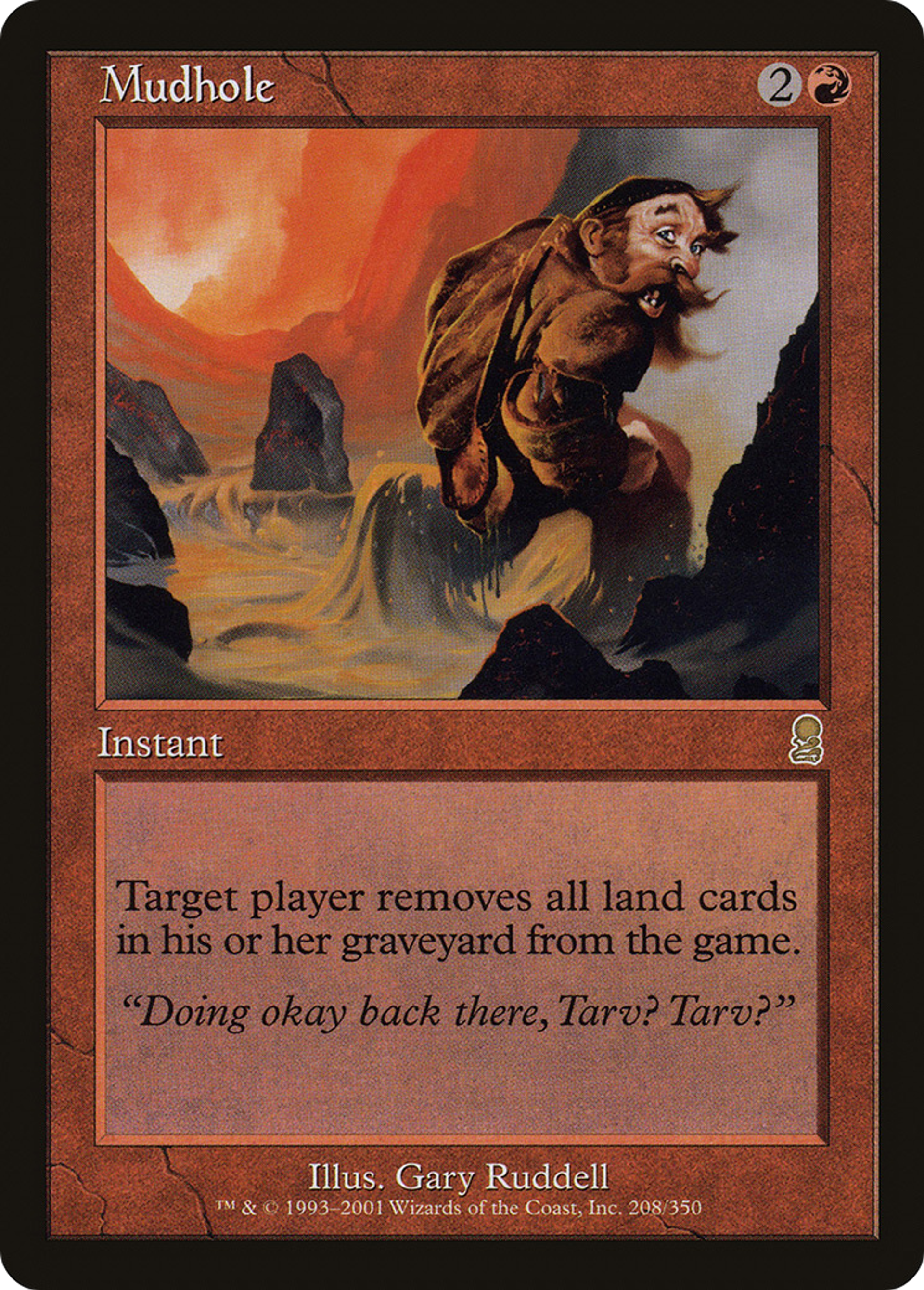 Mudhole — Odyssey — Magic: The Gathering