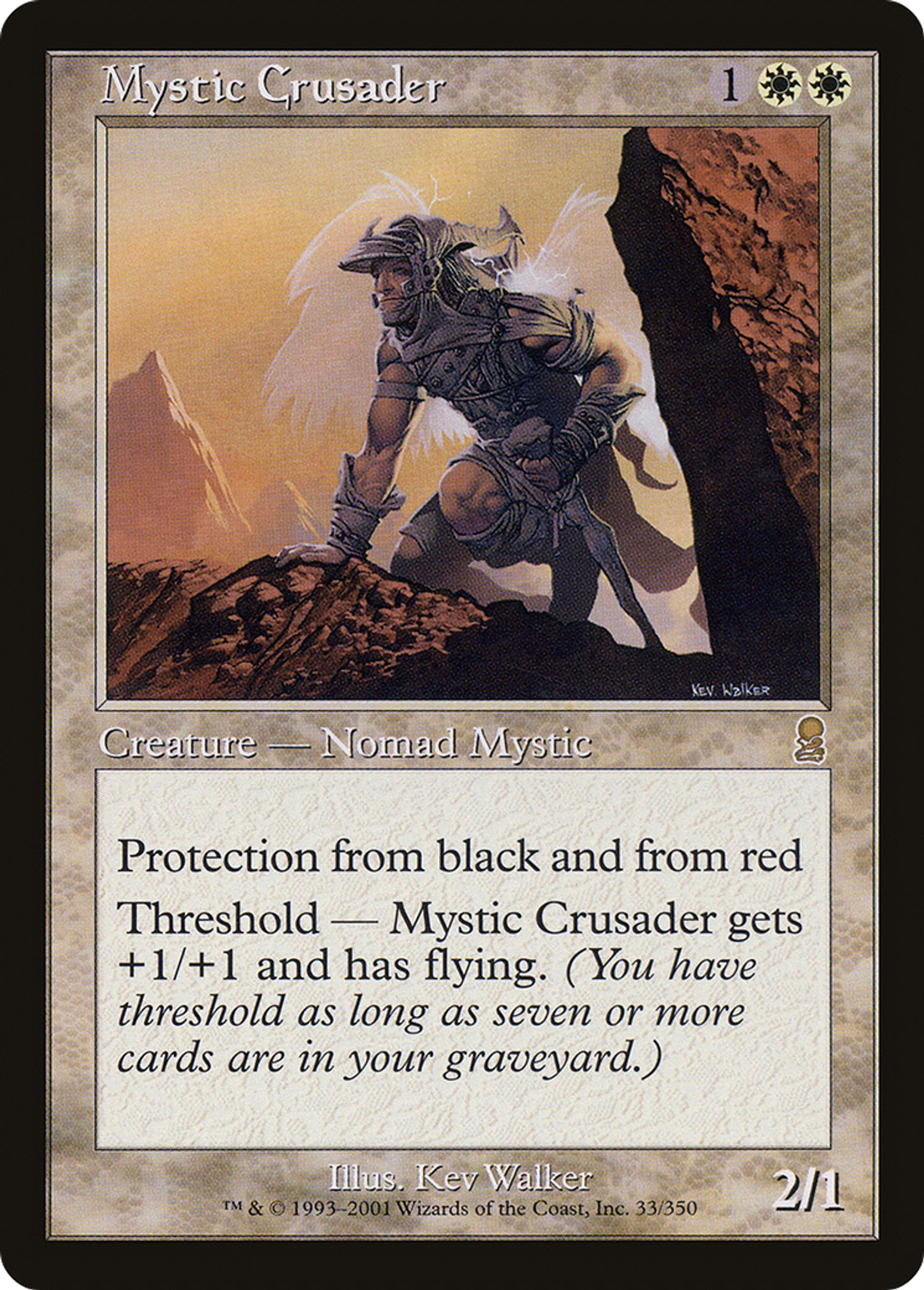 Mystic Crusader — Odyssey — Magic: The Gathering