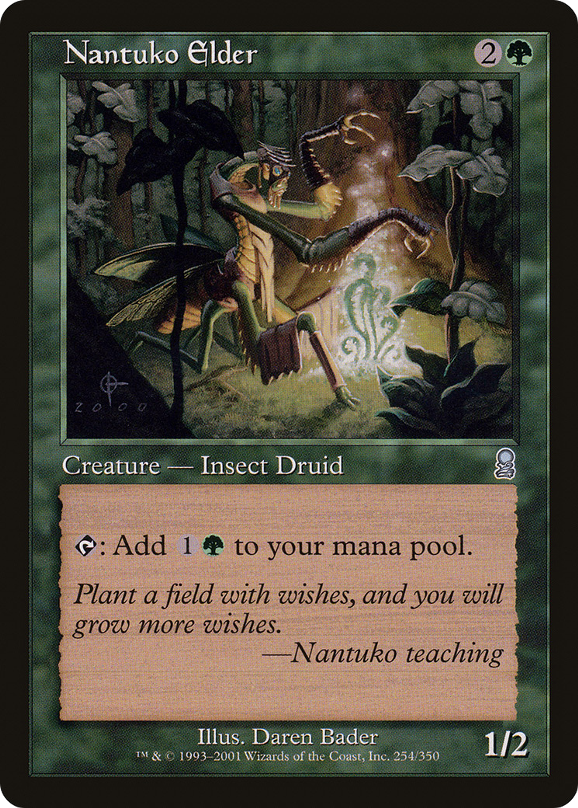 Nantuko Elder — Odyssey — Magic: The Gathering