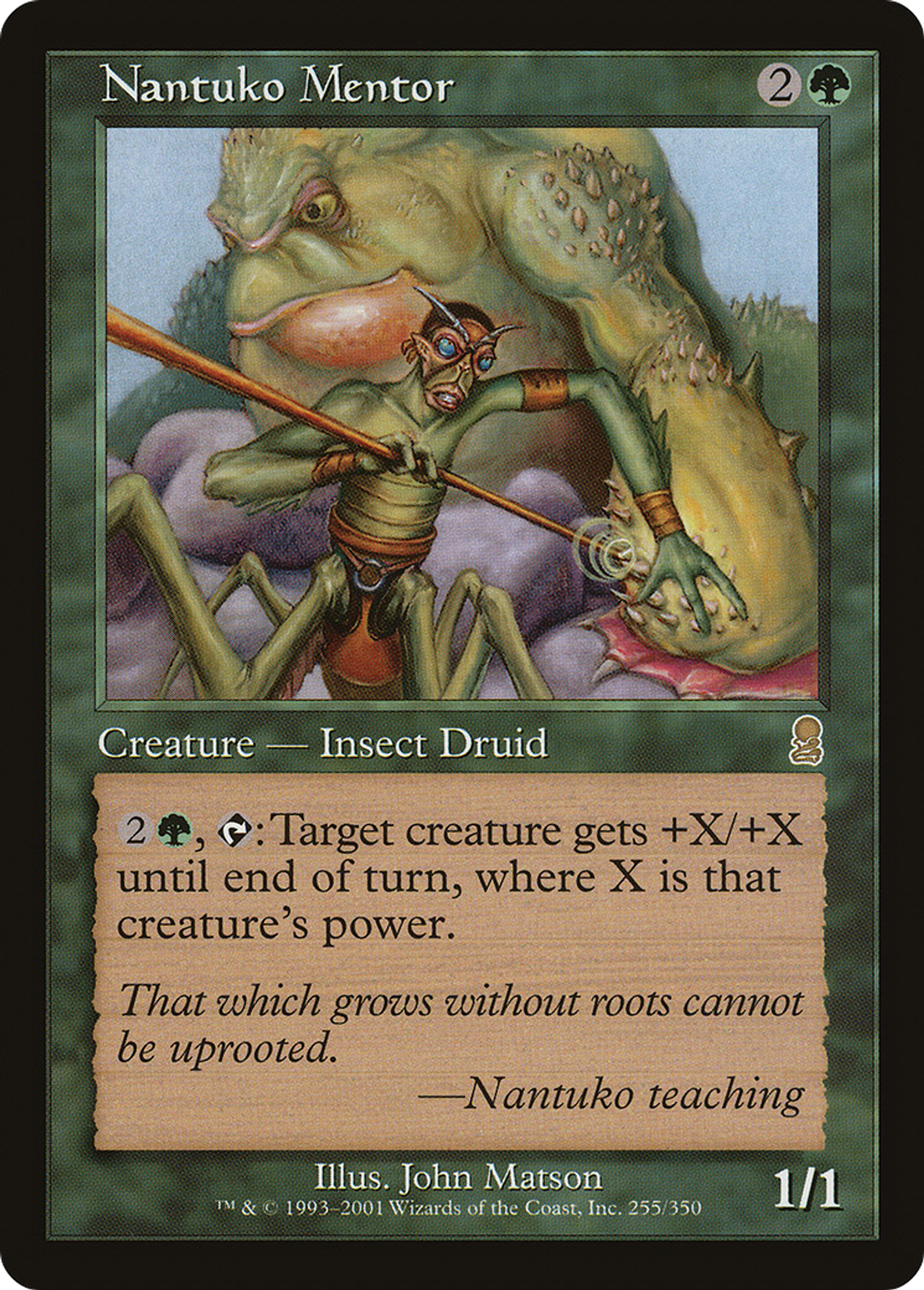 Nantuko Mentor — Odyssey — Magic: The Gathering