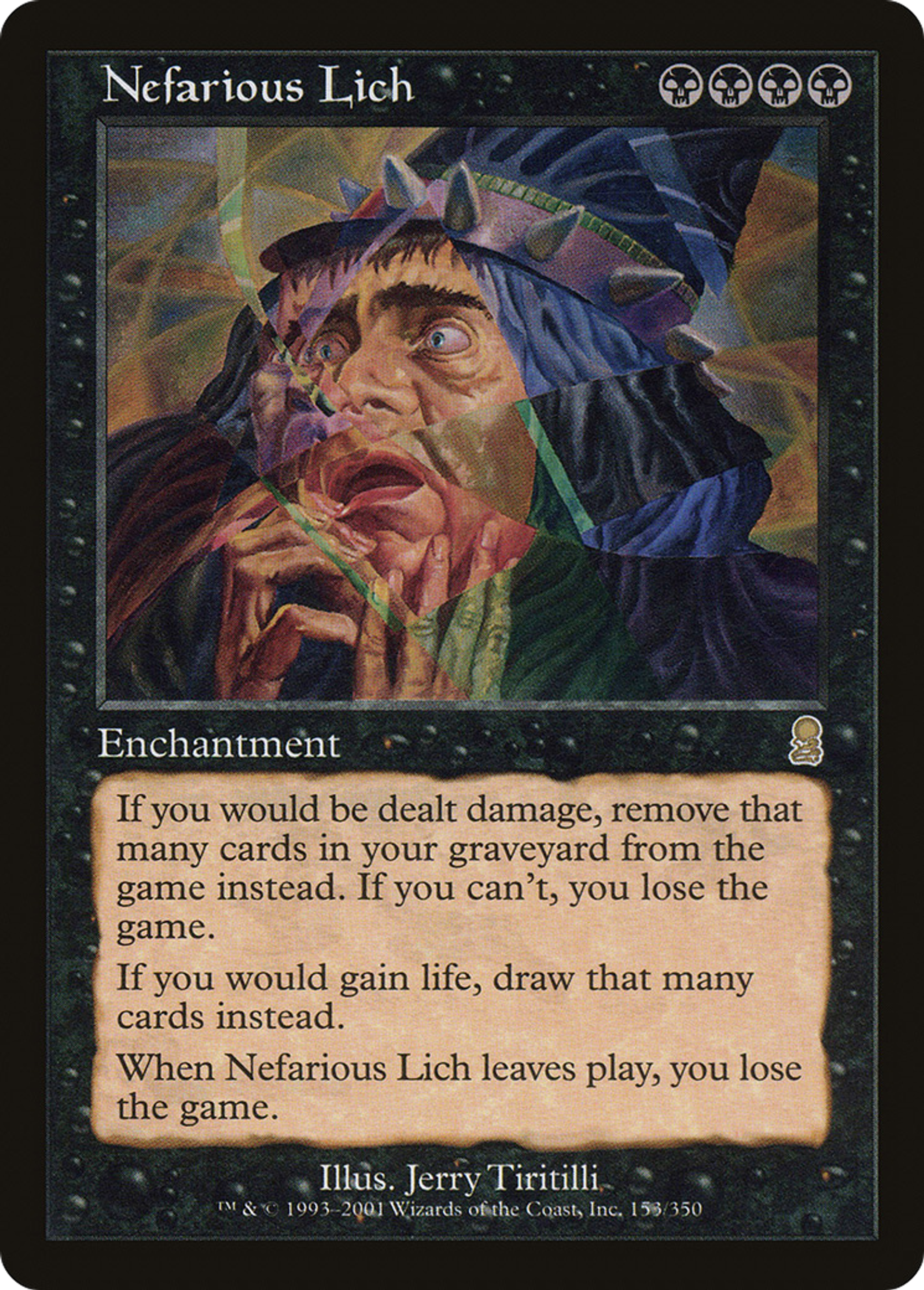 Nefarious Lich — Odyssey — Magic: The Gathering