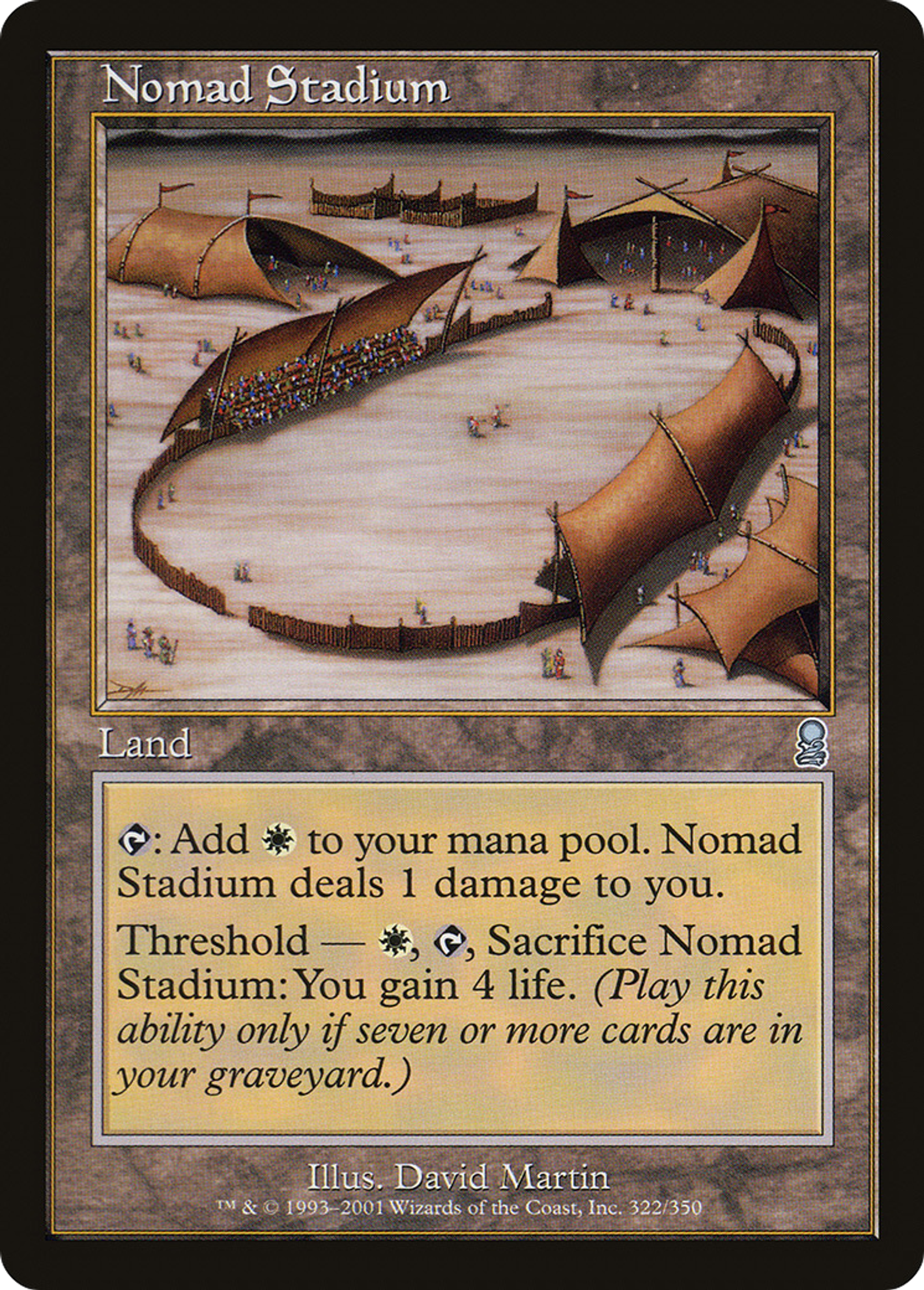 Nomad Stadium — Odyssey — Magic: The Gathering