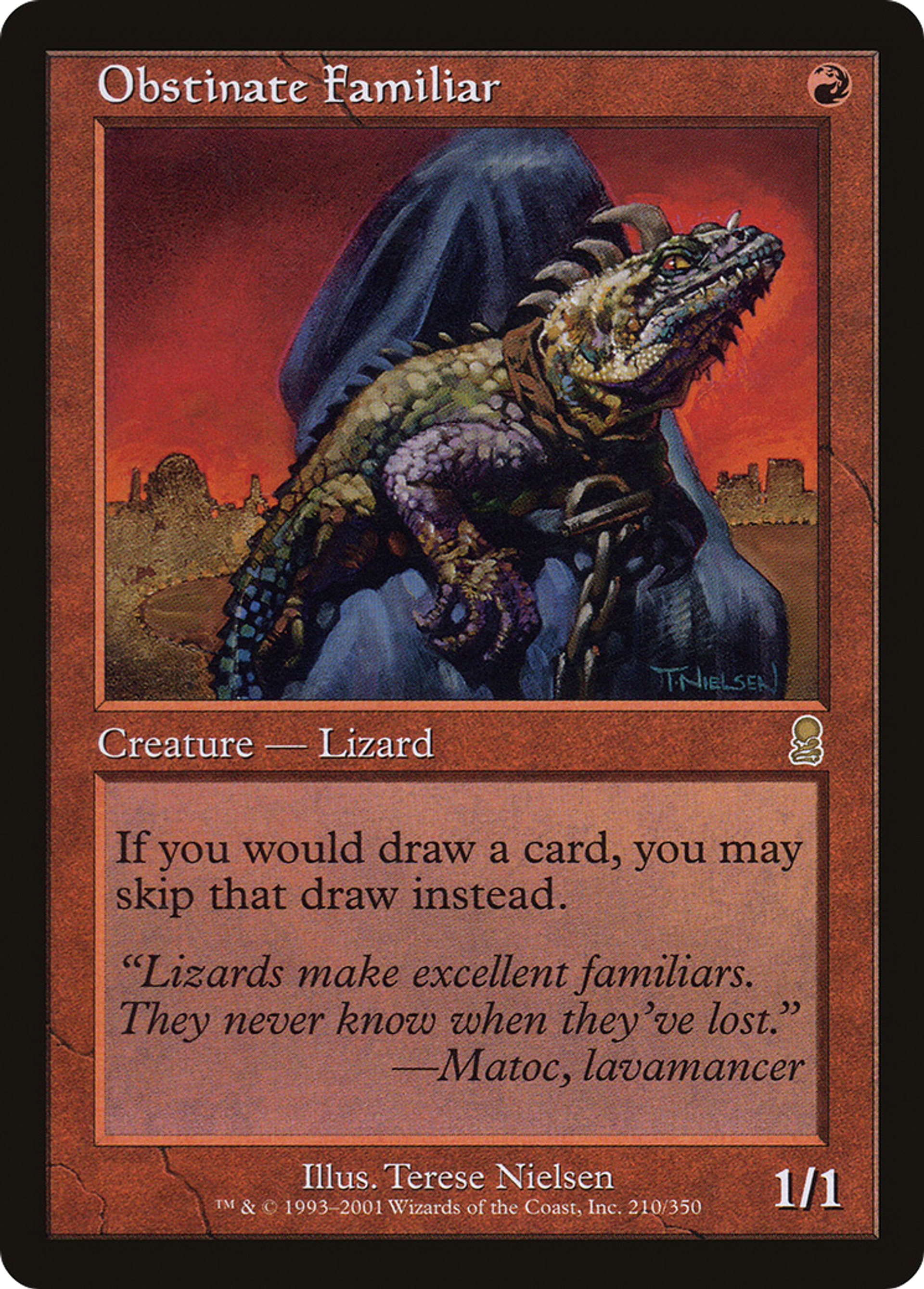 Obstinate Familiar — Odyssey — Magic: The Gathering