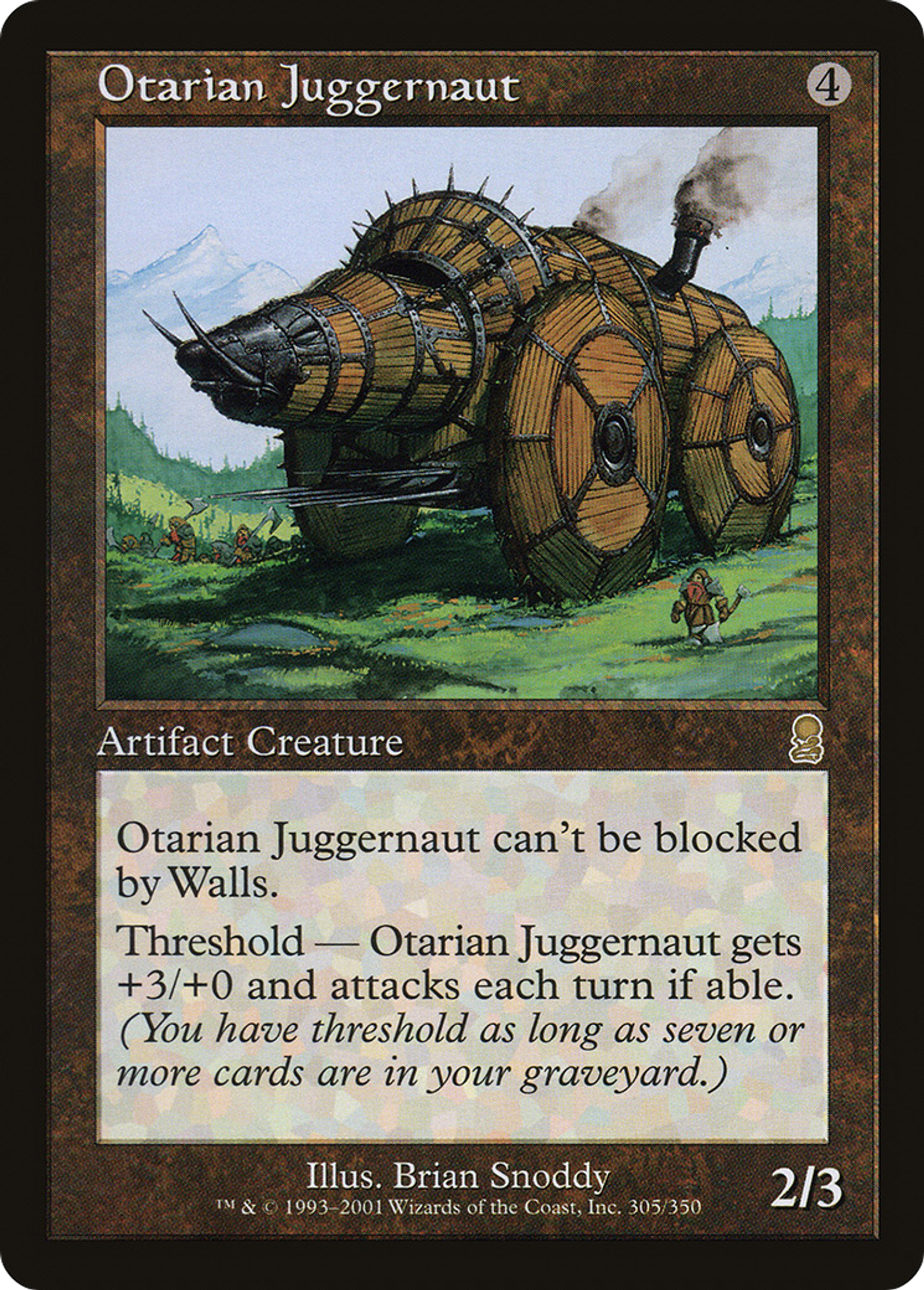 Djaggernaut otarian — Odyssey — Magic: The Gathering