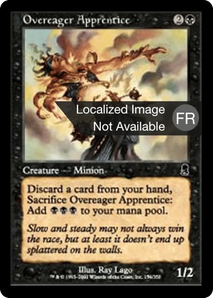Apprenti trop impatient — Odyssey — Magic: The Gathering