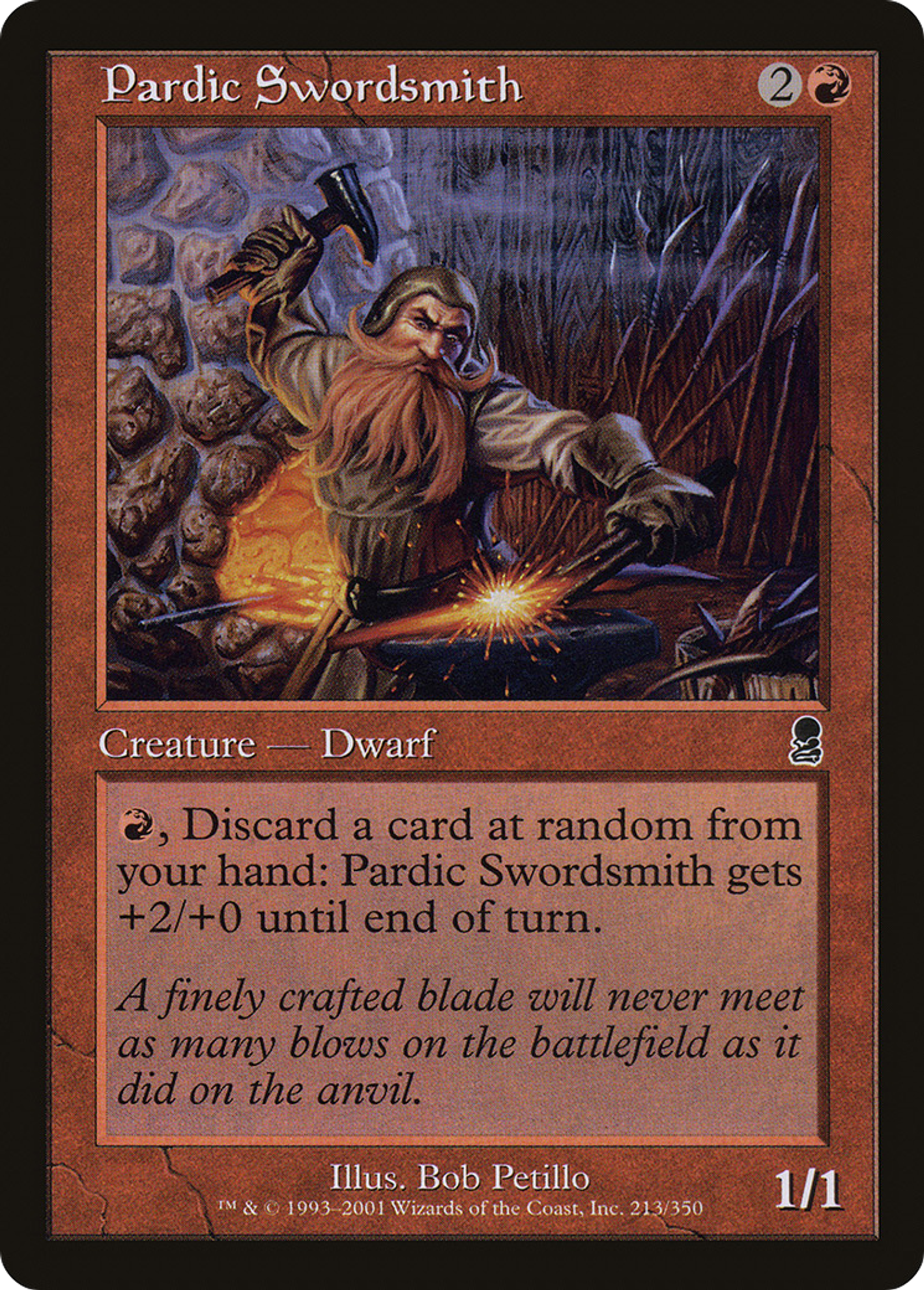 Pardic Swordsmith — Odyssey — Magic: The Gathering