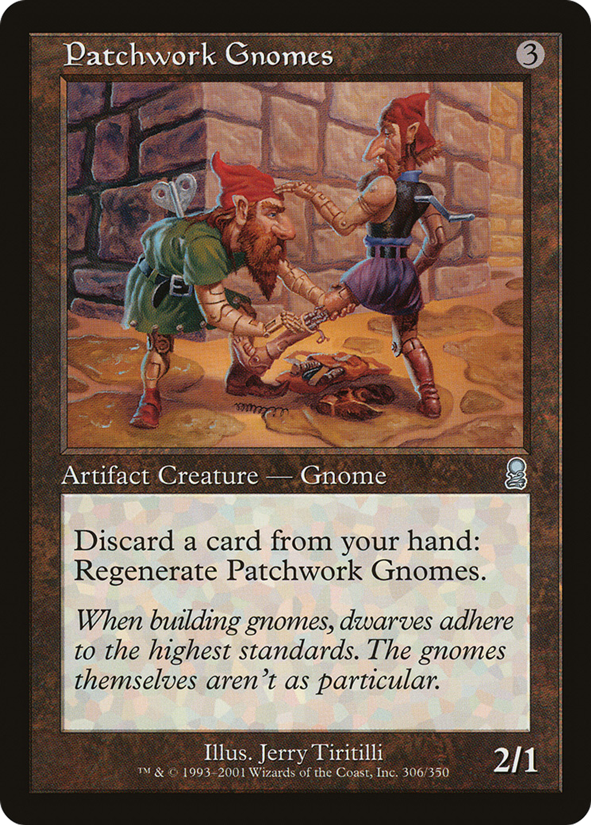 Gnomes en patchwork — Odyssey — Magic: The Gathering