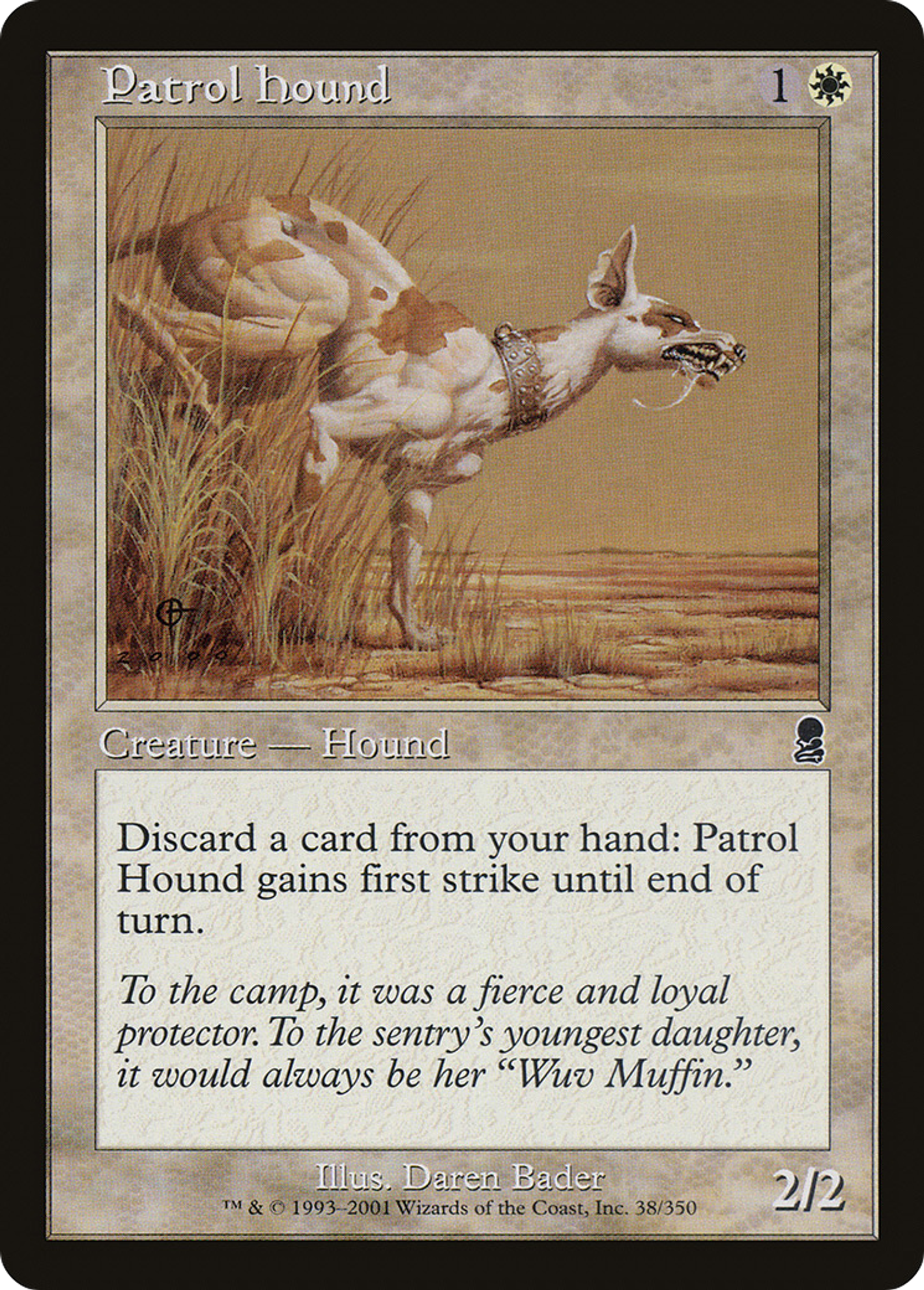 Patrol Hound — Odyssey — Magic: The Gathering
