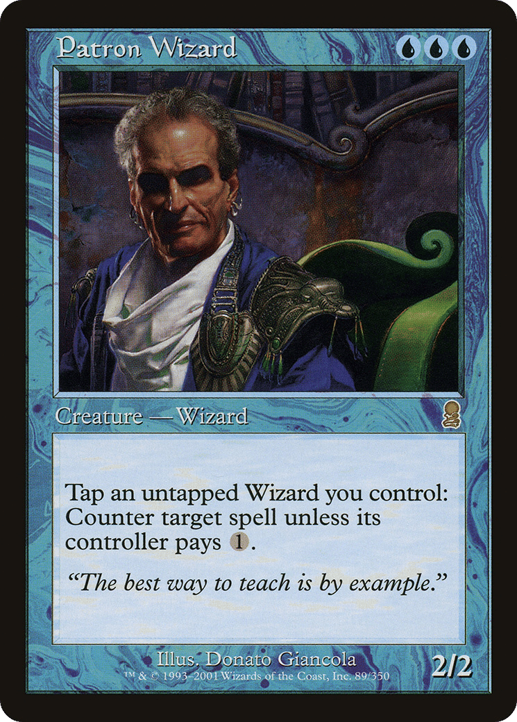 Patron Wizard — Odyssey — Magic: The Gathering