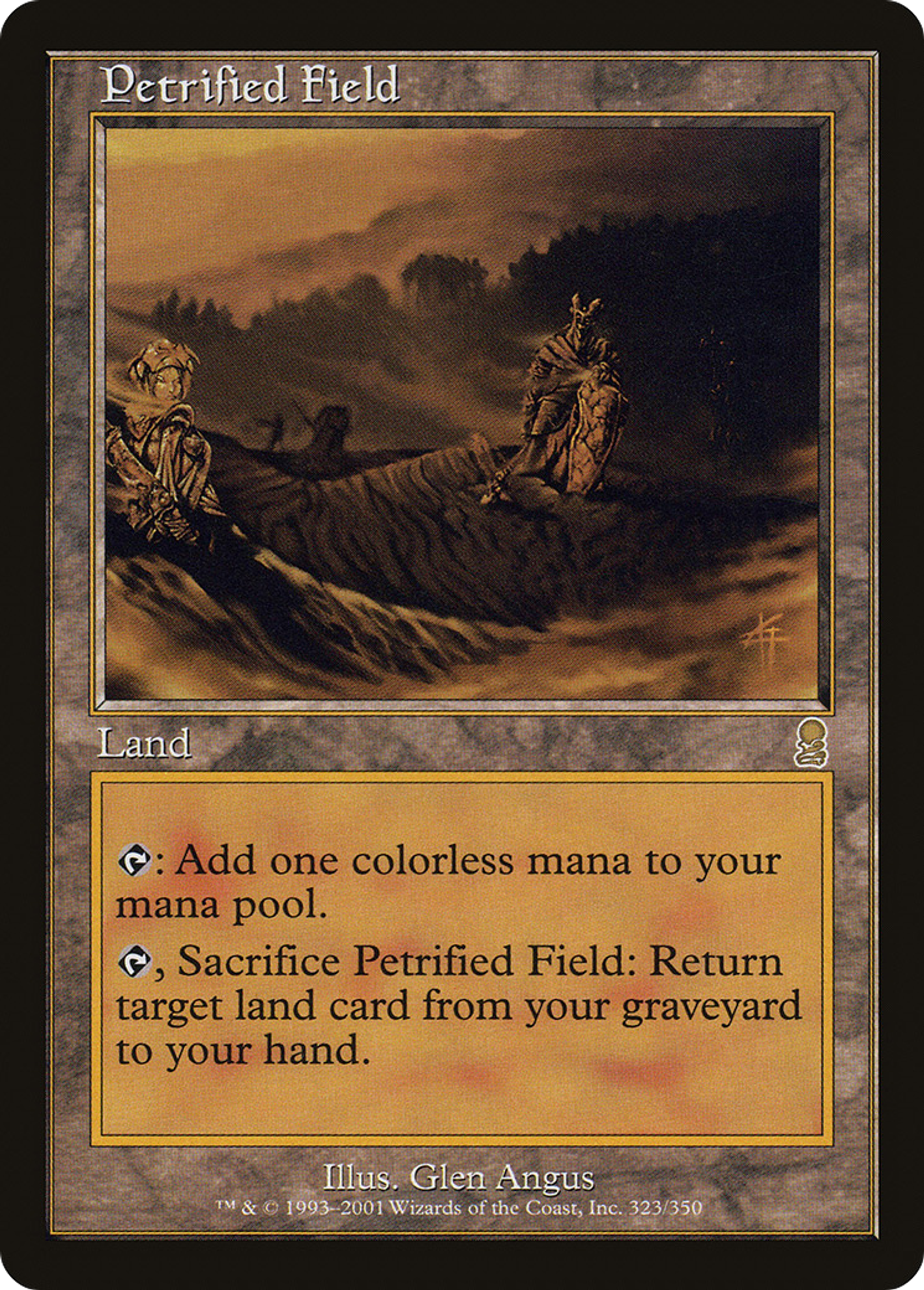Petrified Field — Odyssey — Magic: The Gathering