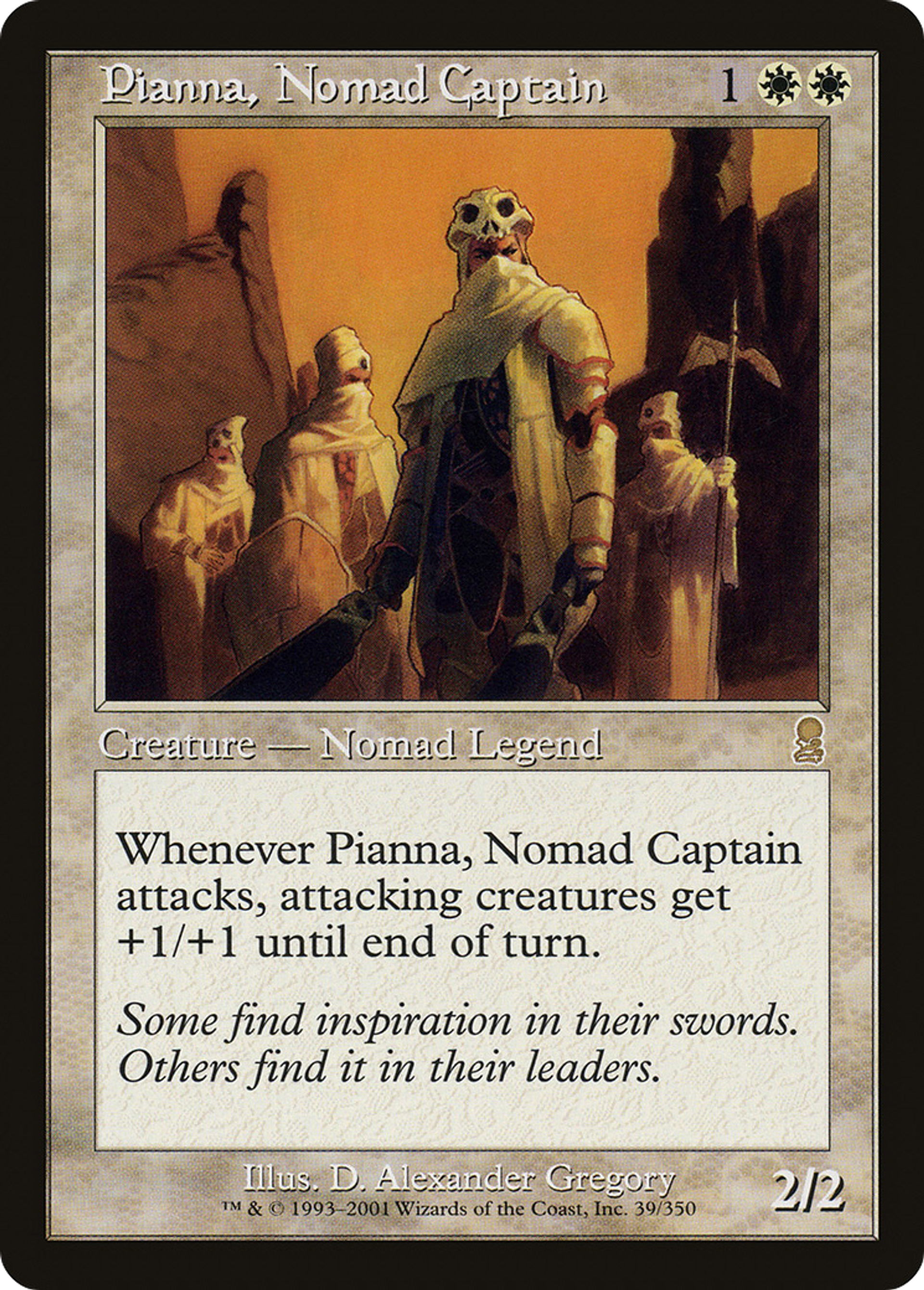 Pianna, Nomad Captain — Odyssey — Magic: The Gathering