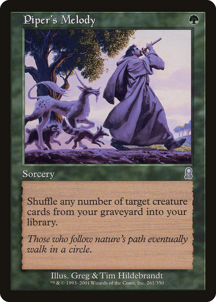 Piper's Melody — Odyssey — Magic: The Gathering