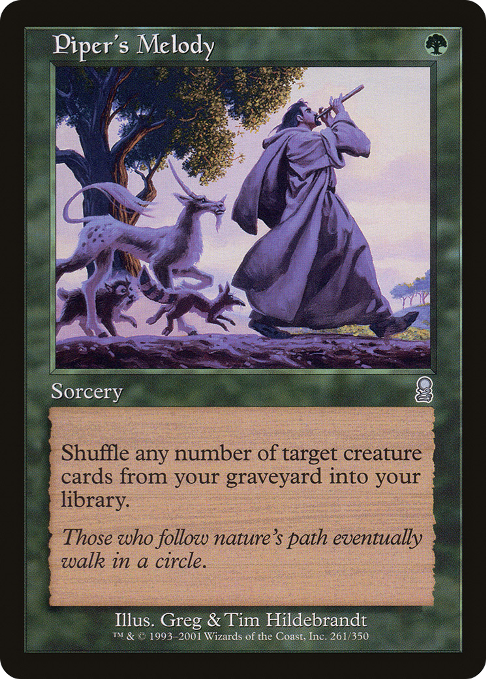 Piper's Melody — Odyssey — Magic: The Gathering