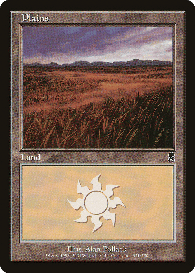 Plains — Odyssey — Magic: The Gathering