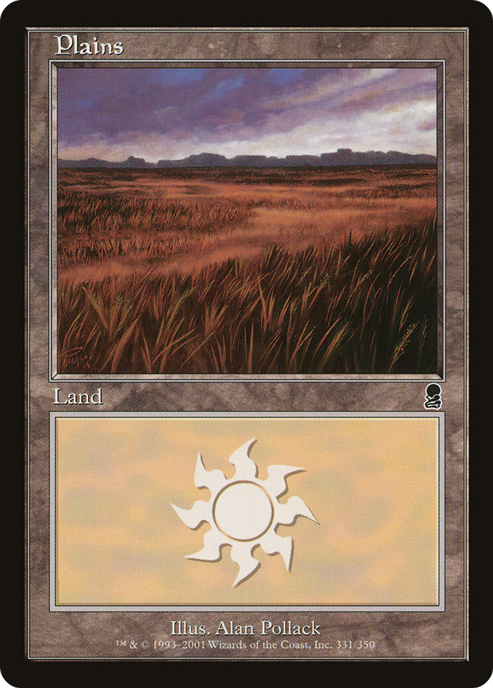 Plains — Odyssey — Magic: The Gathering