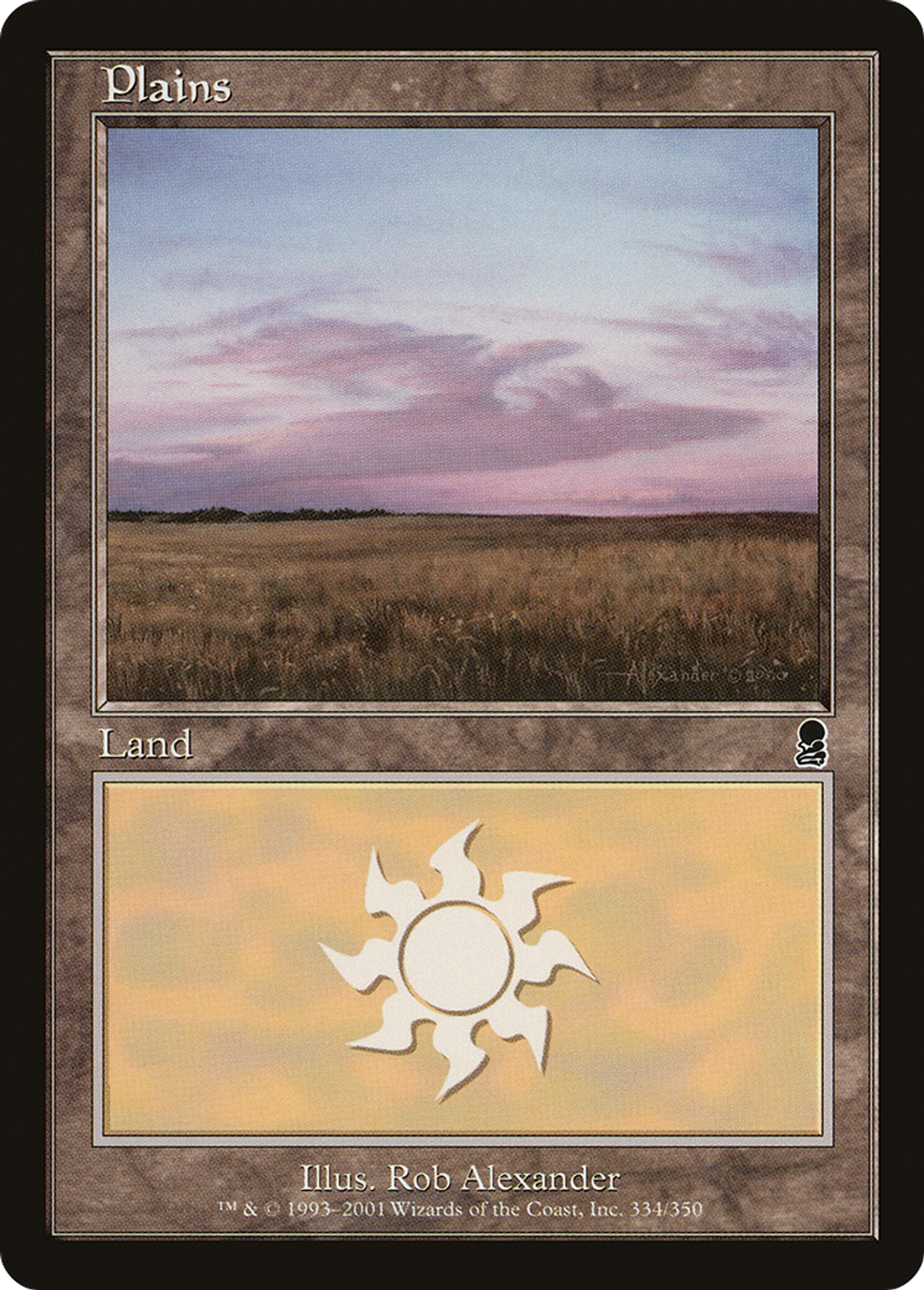 Plains — Odyssey — Magic: The Gathering
