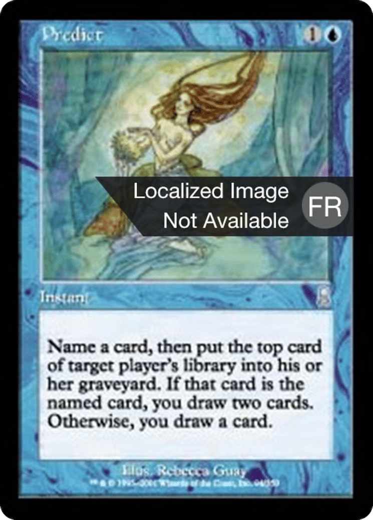 Prédiction — Odyssey — Magic: The Gathering