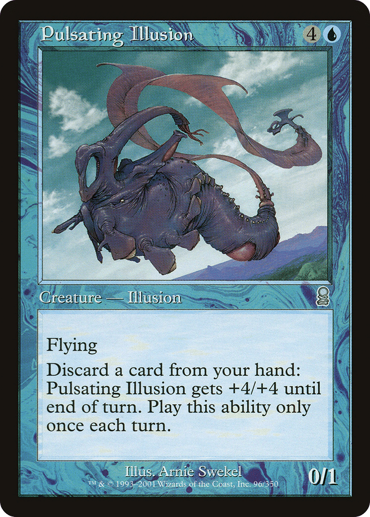Pulsating Illusion — Odyssey — Magic: The Gathering