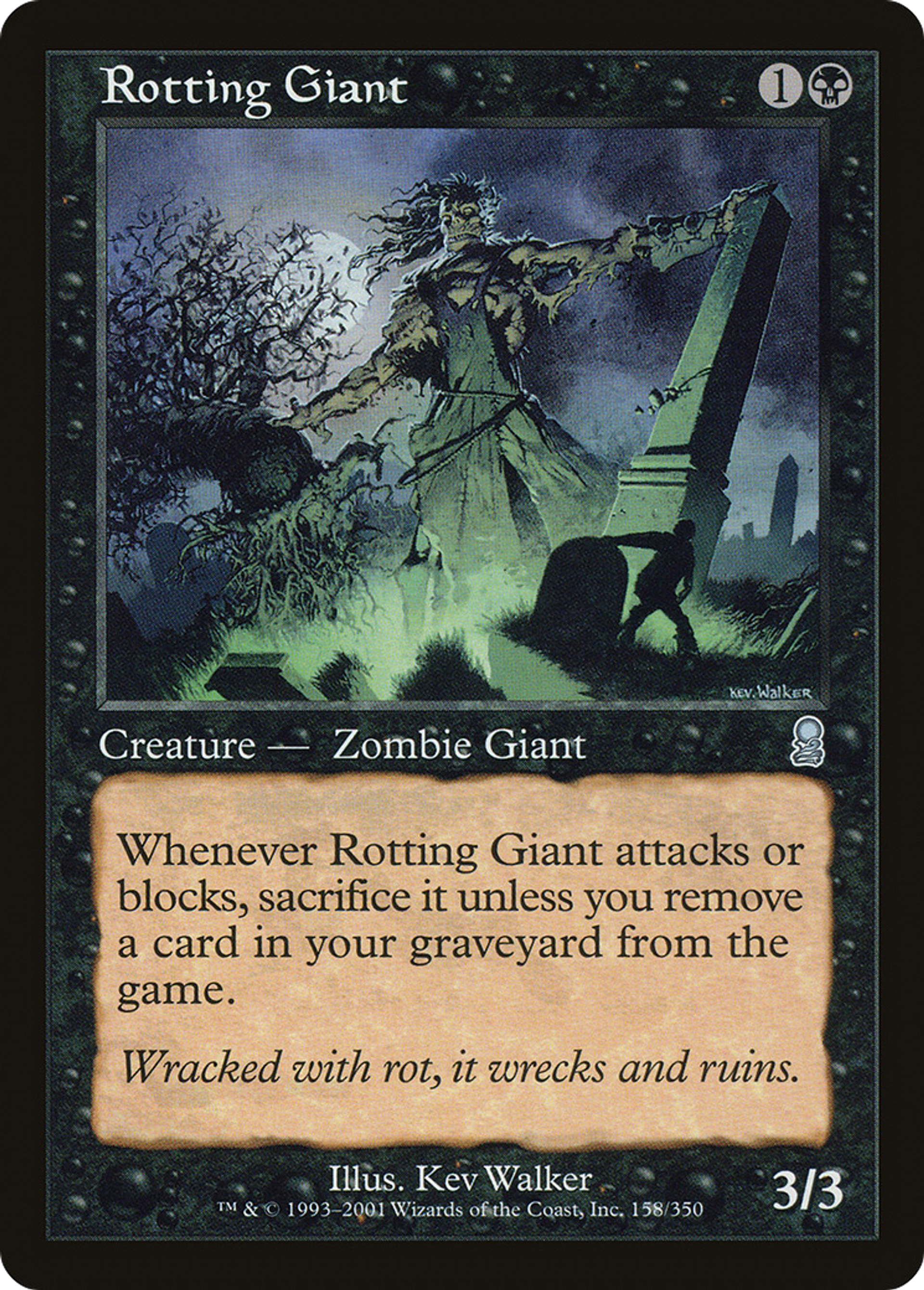 Géant pourrissant — Odyssey — Magic: The Gathering