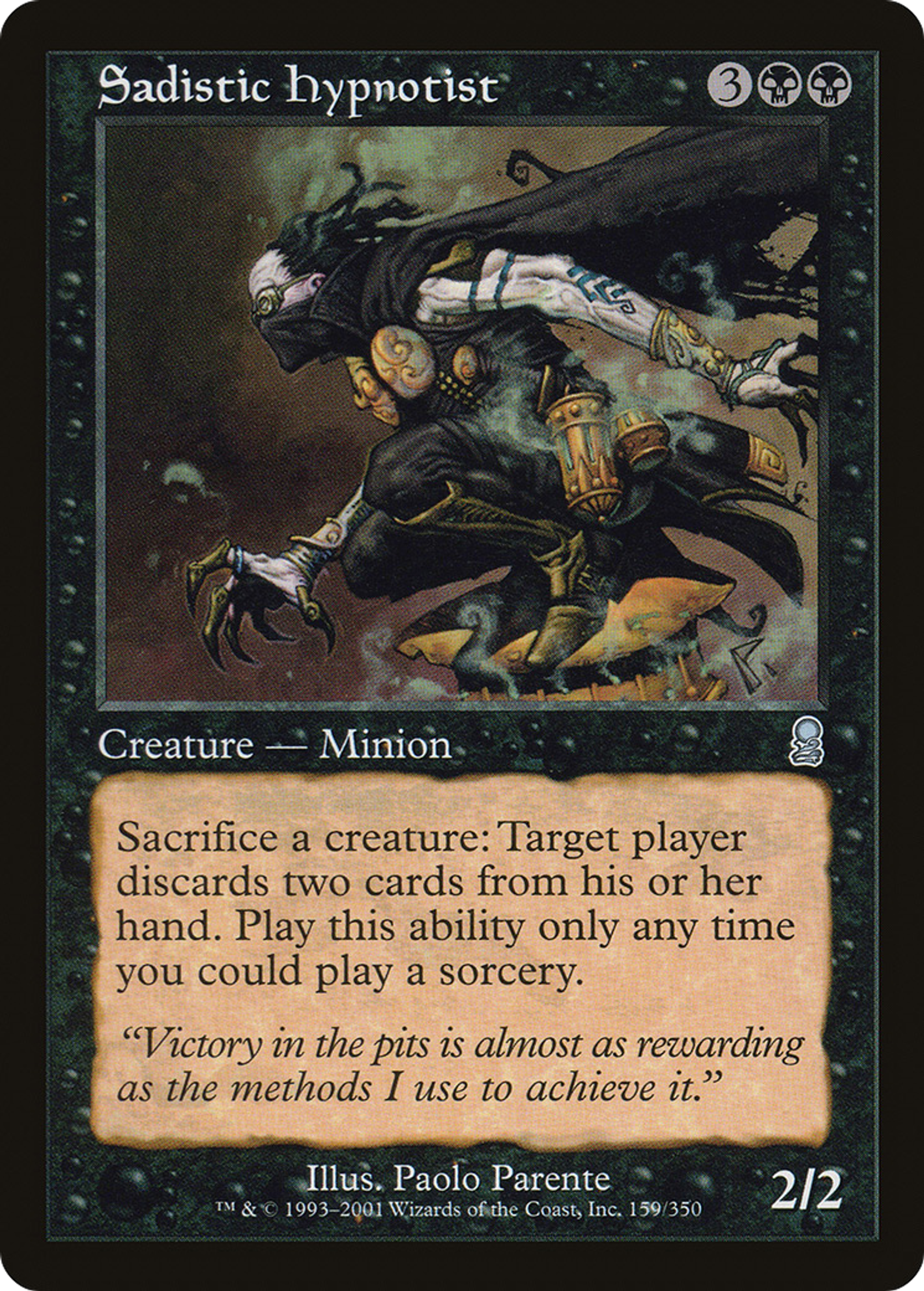 Hypnotiseur sadique — Odyssey — Magic: The Gathering