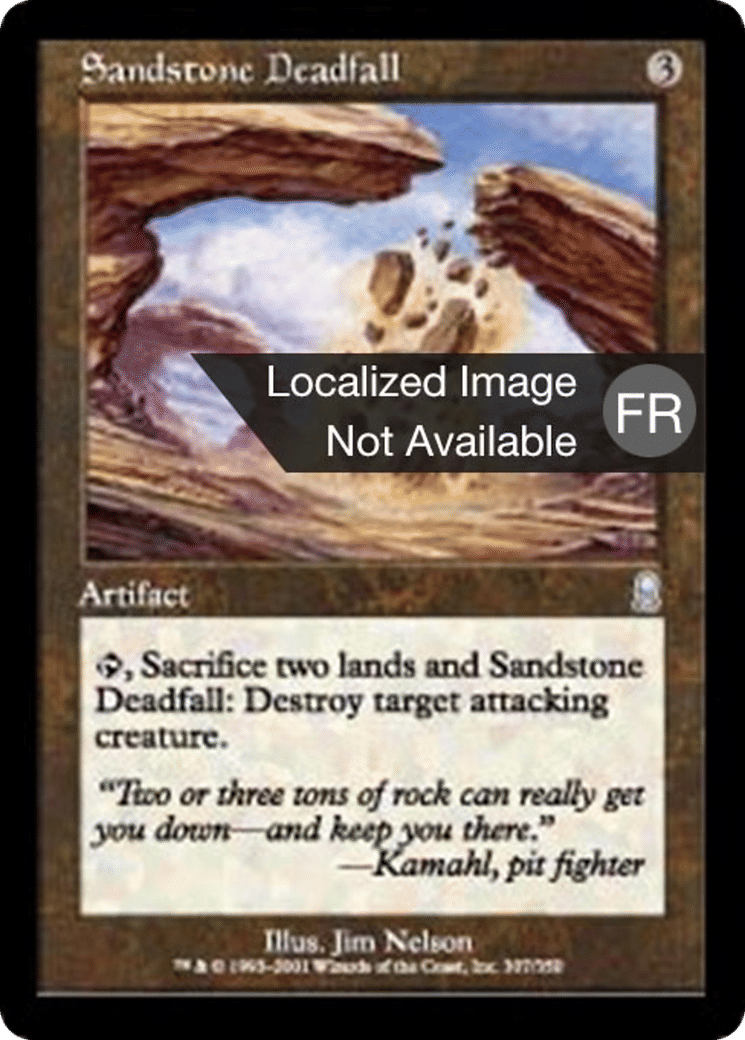 Grès friable — Odyssey — Magic: The Gathering