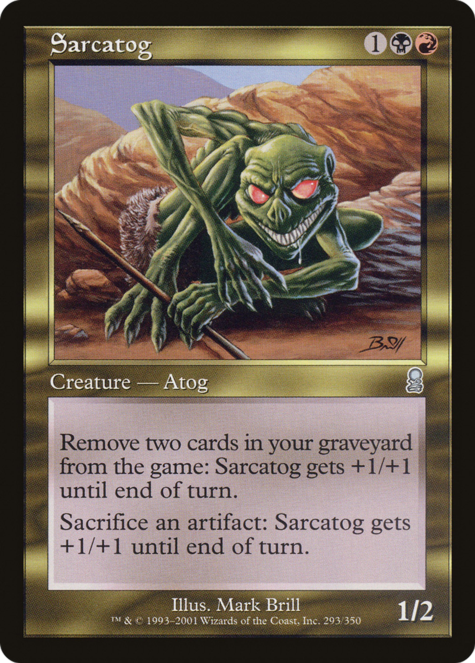Sarcatog — Odyssey — Magic: The Gathering