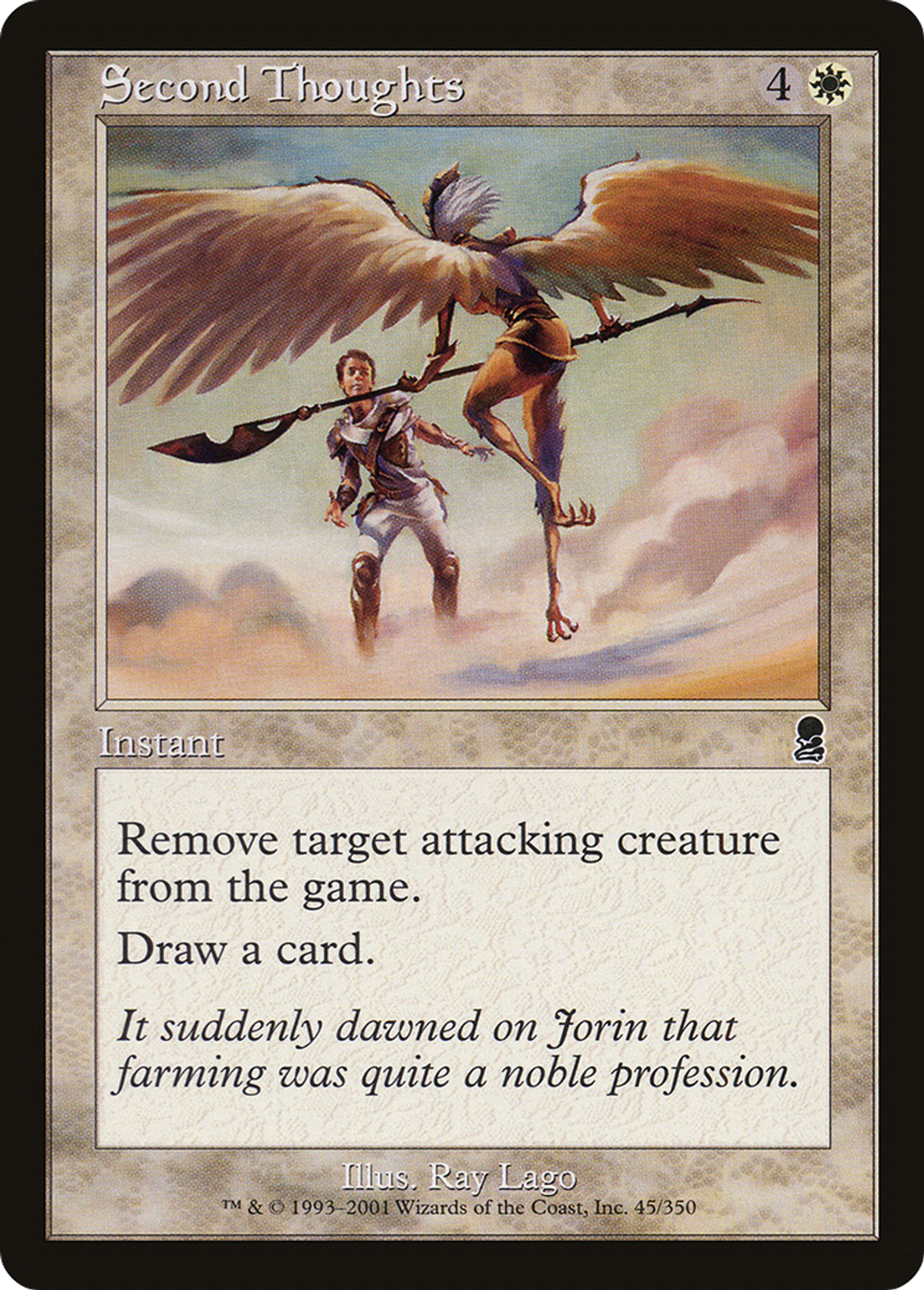 Second Thoughts — Odyssey — Magic: The Gathering