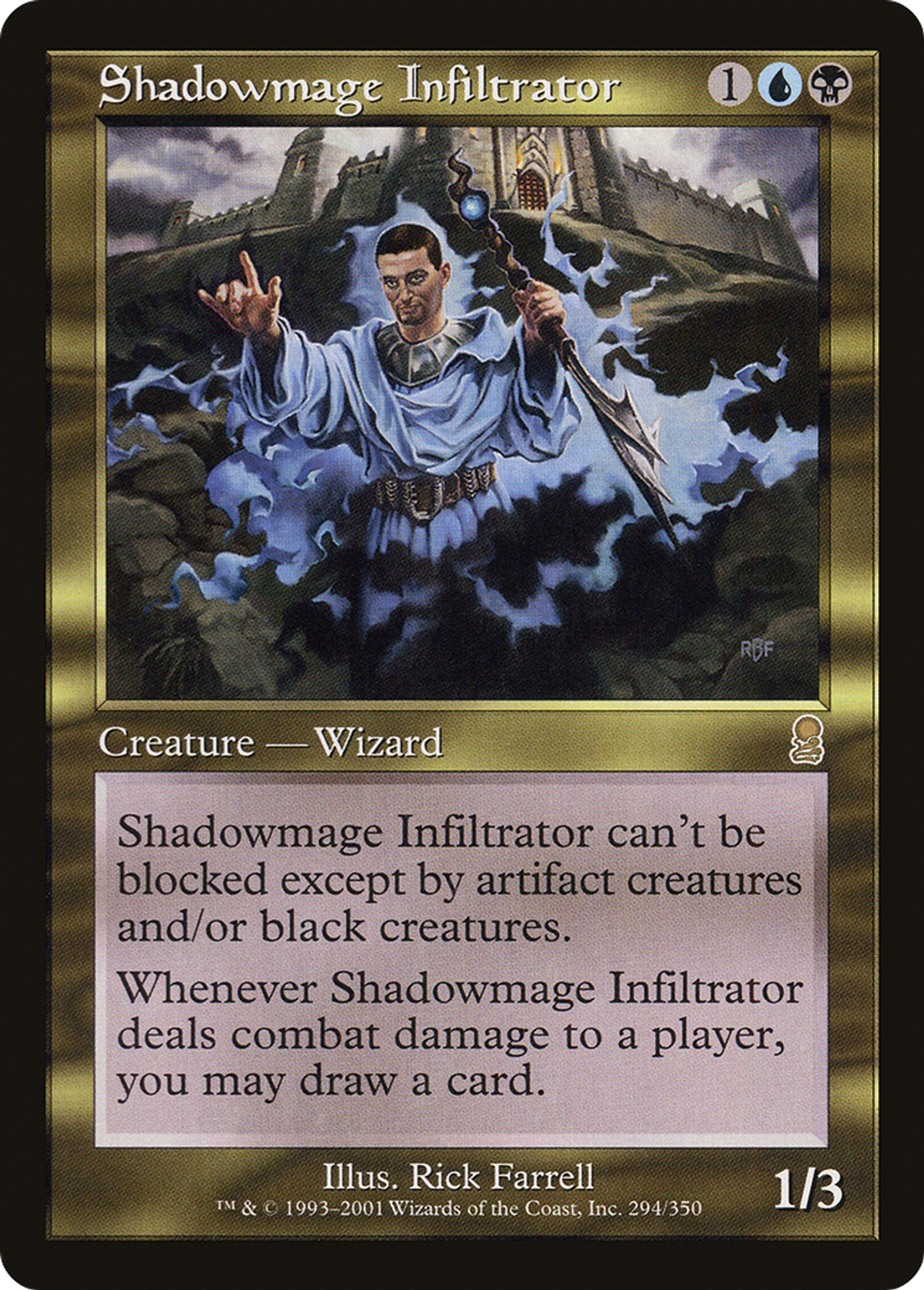 Infiltrateur ombremage — Odyssey — Magic: The Gathering