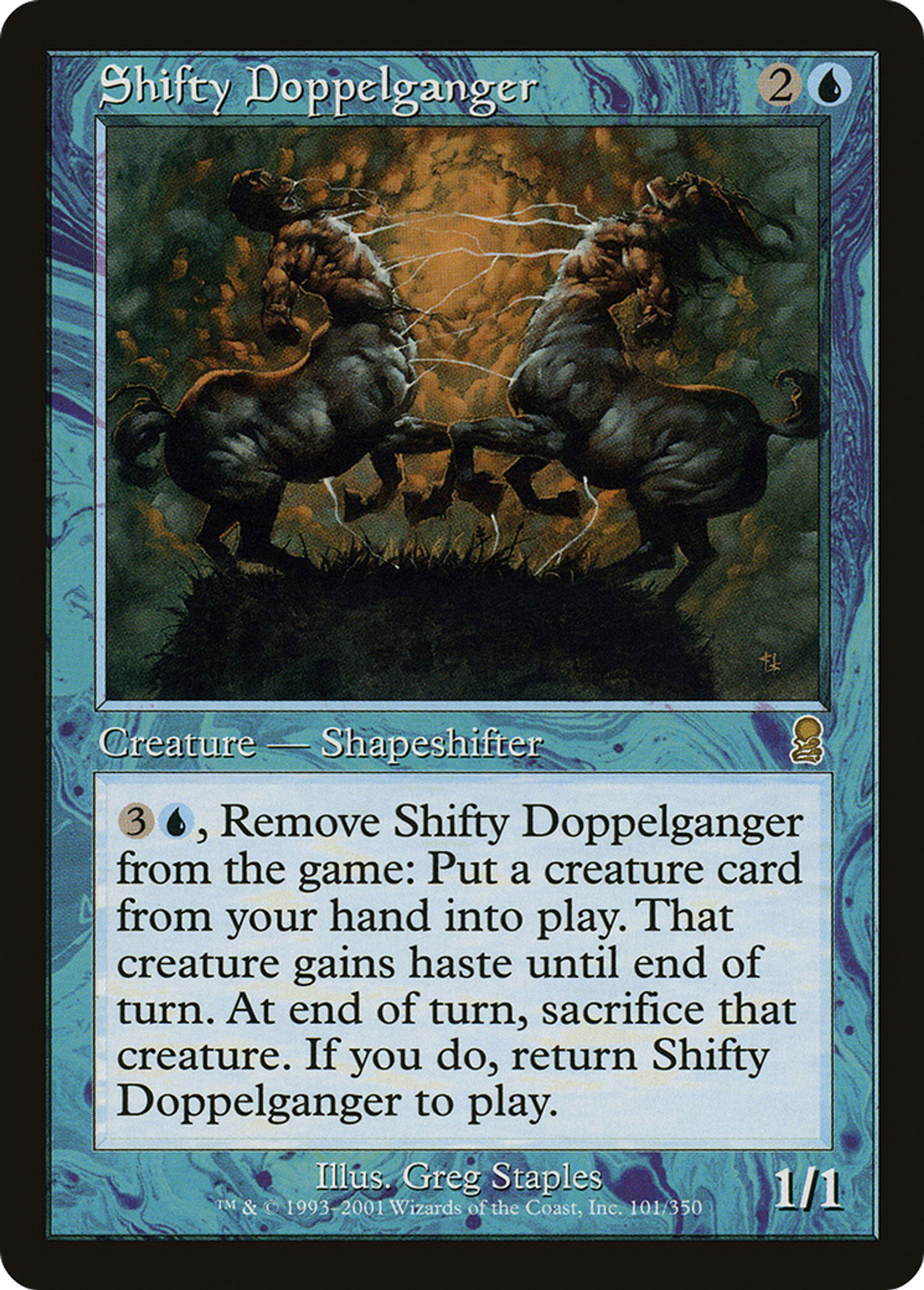 Doppelganger sournois — Odyssey — Magic: The Gathering