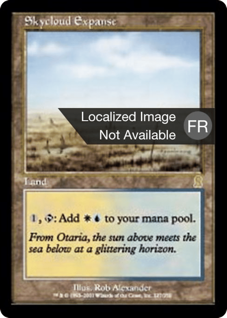 Immensité de Cielcouvert — Odyssey — Magic: The Gathering