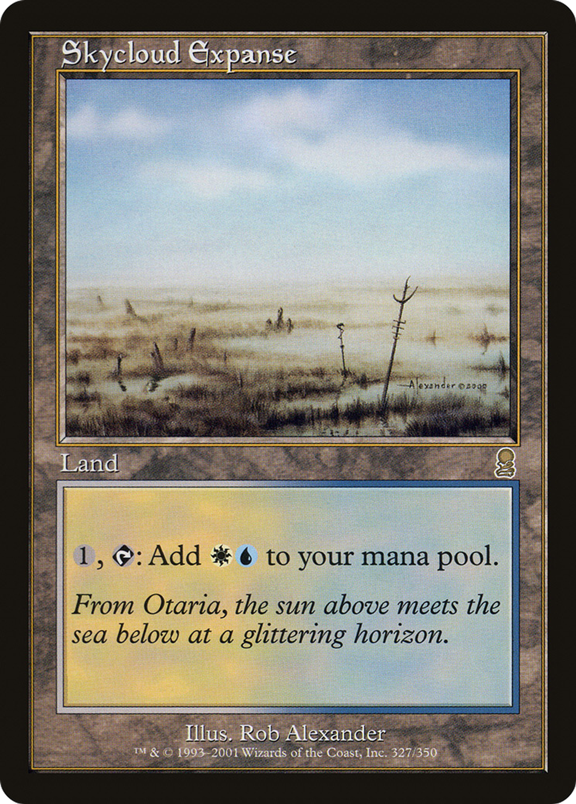 Skycloud Expanse — Odyssey — Magic: The Gathering