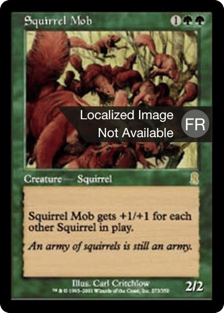 Foule d'écureuils — Odyssey — Magic: The Gathering