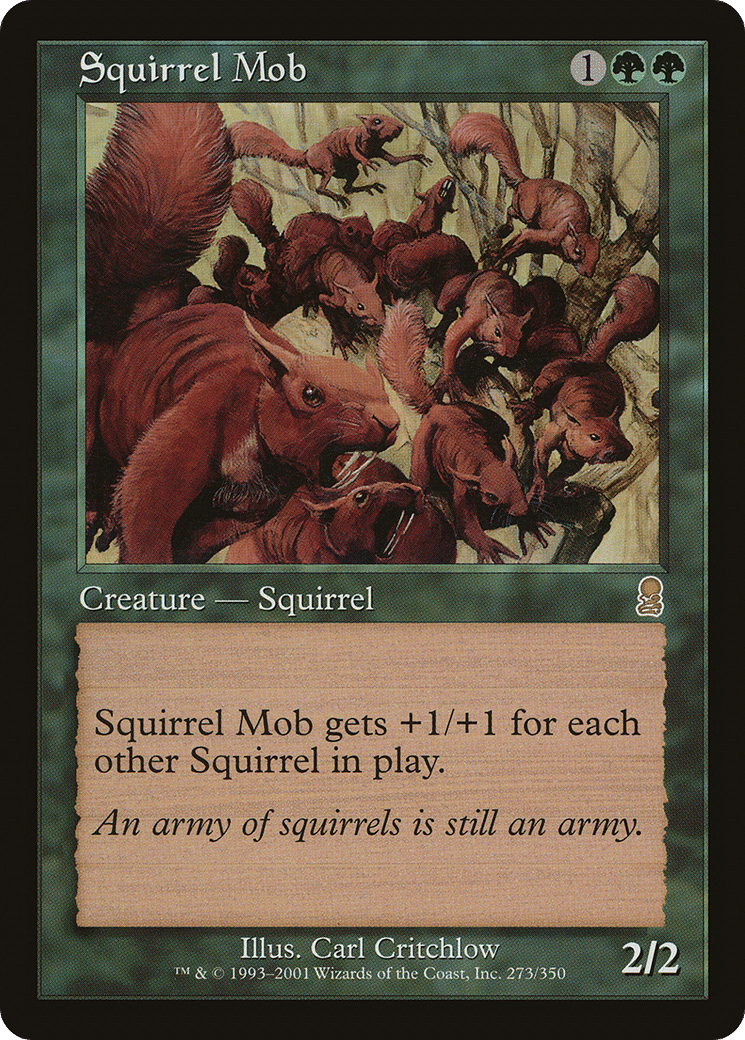 Squirrel Mob — Odyssey — Magic: The Gathering