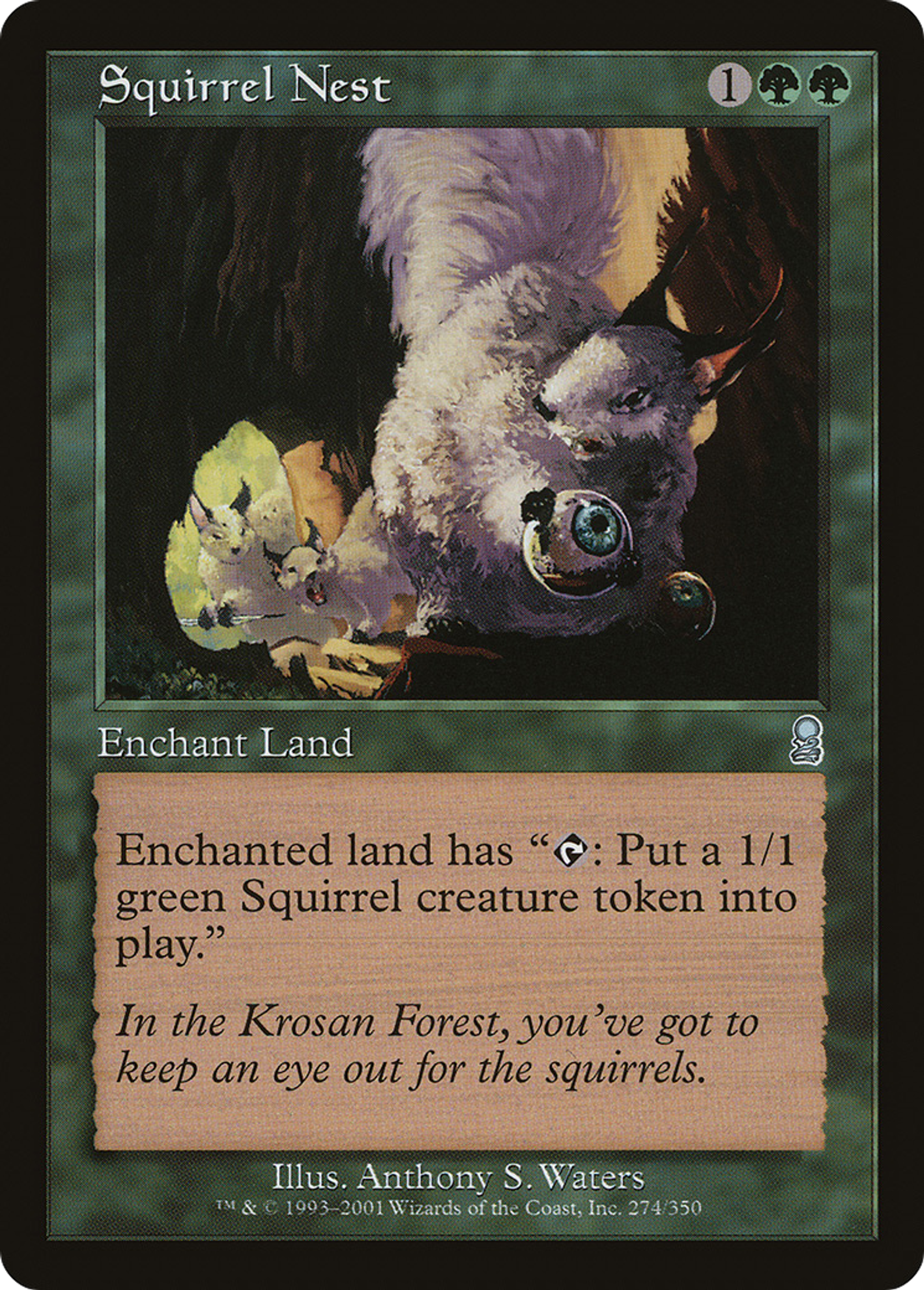 Nid d'écureuils — Odyssey — Magic: The Gathering
