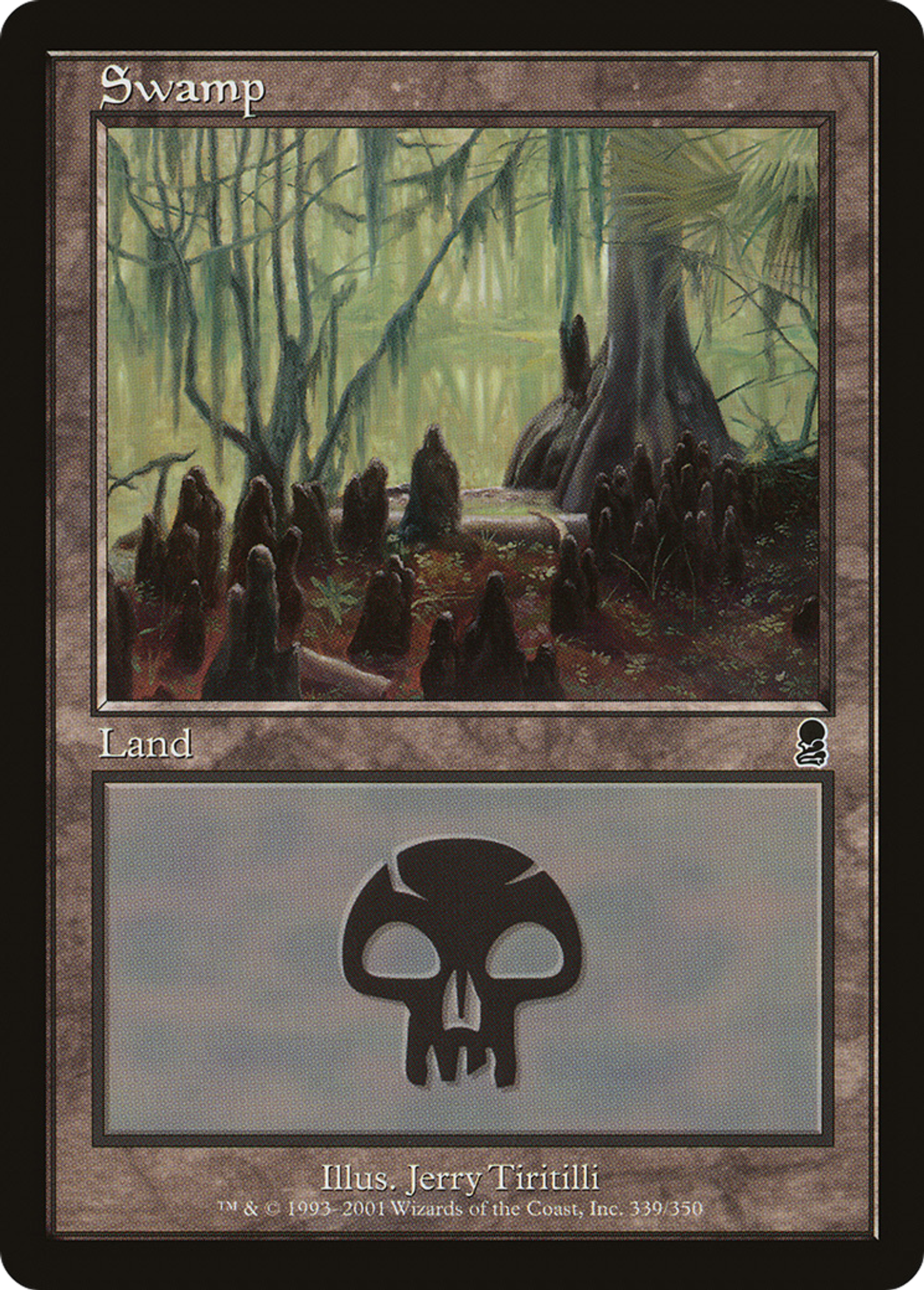 Swamp — Odyssey — Magic: The Gathering
