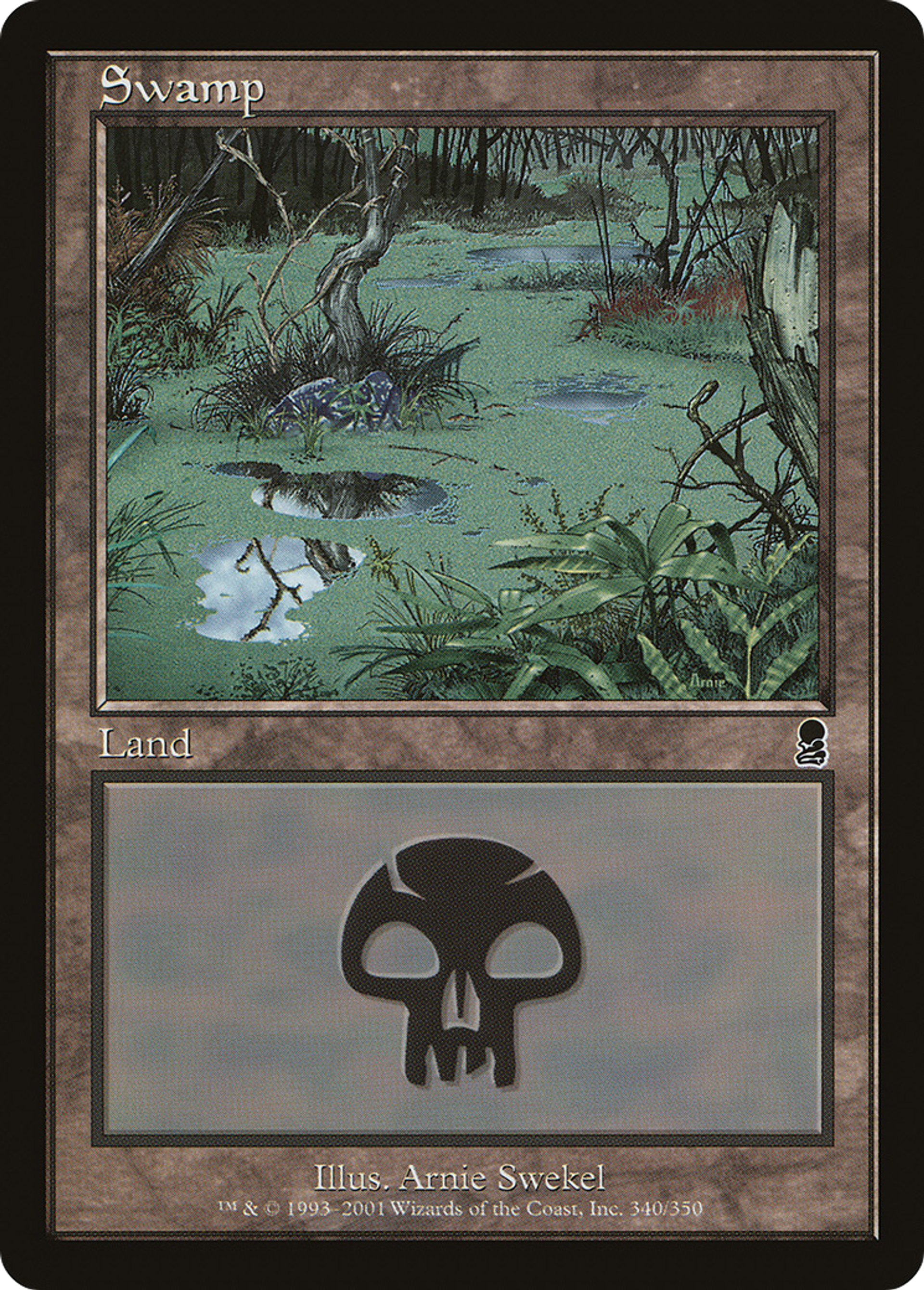 Swamp — Odyssey — Magic: The Gathering